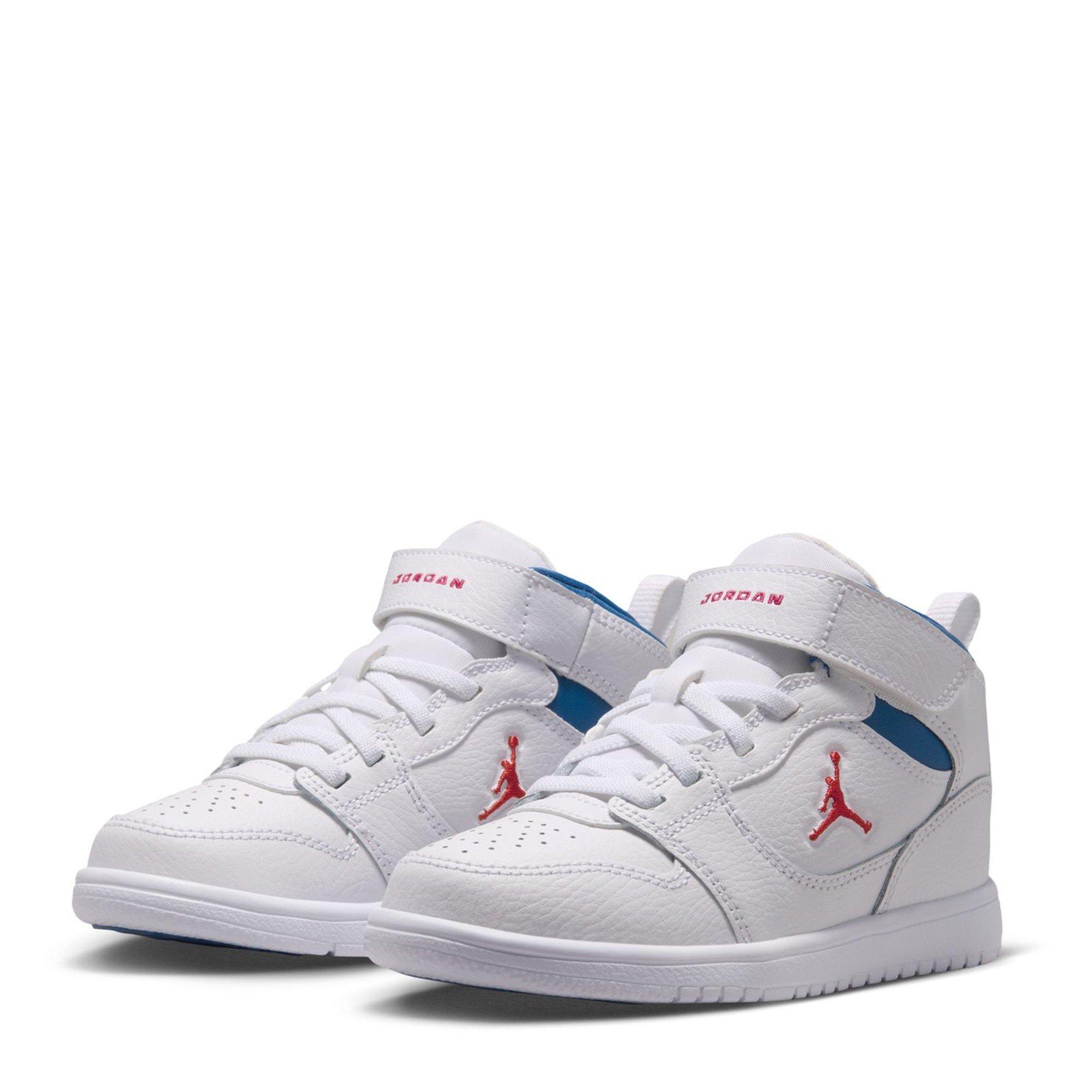 Weiß/Rot/Blau. - Air Jordan - Jordan Court Con Mid Ch64 - 3