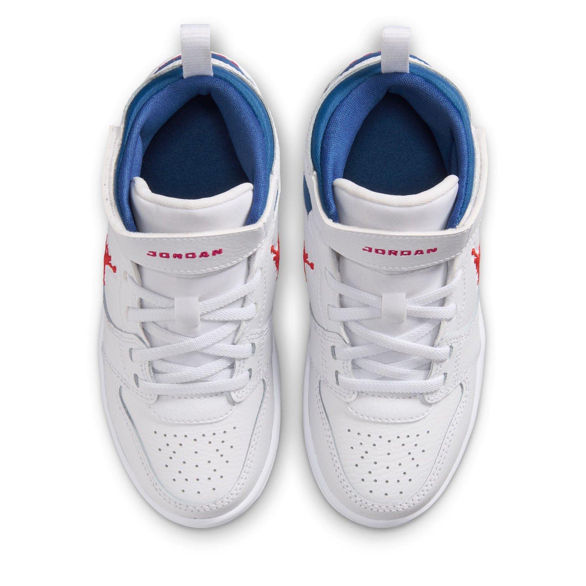 Weiß/Rot/Blau. - Air Jordan - Jordan Court Con Mid Ch64 - 5