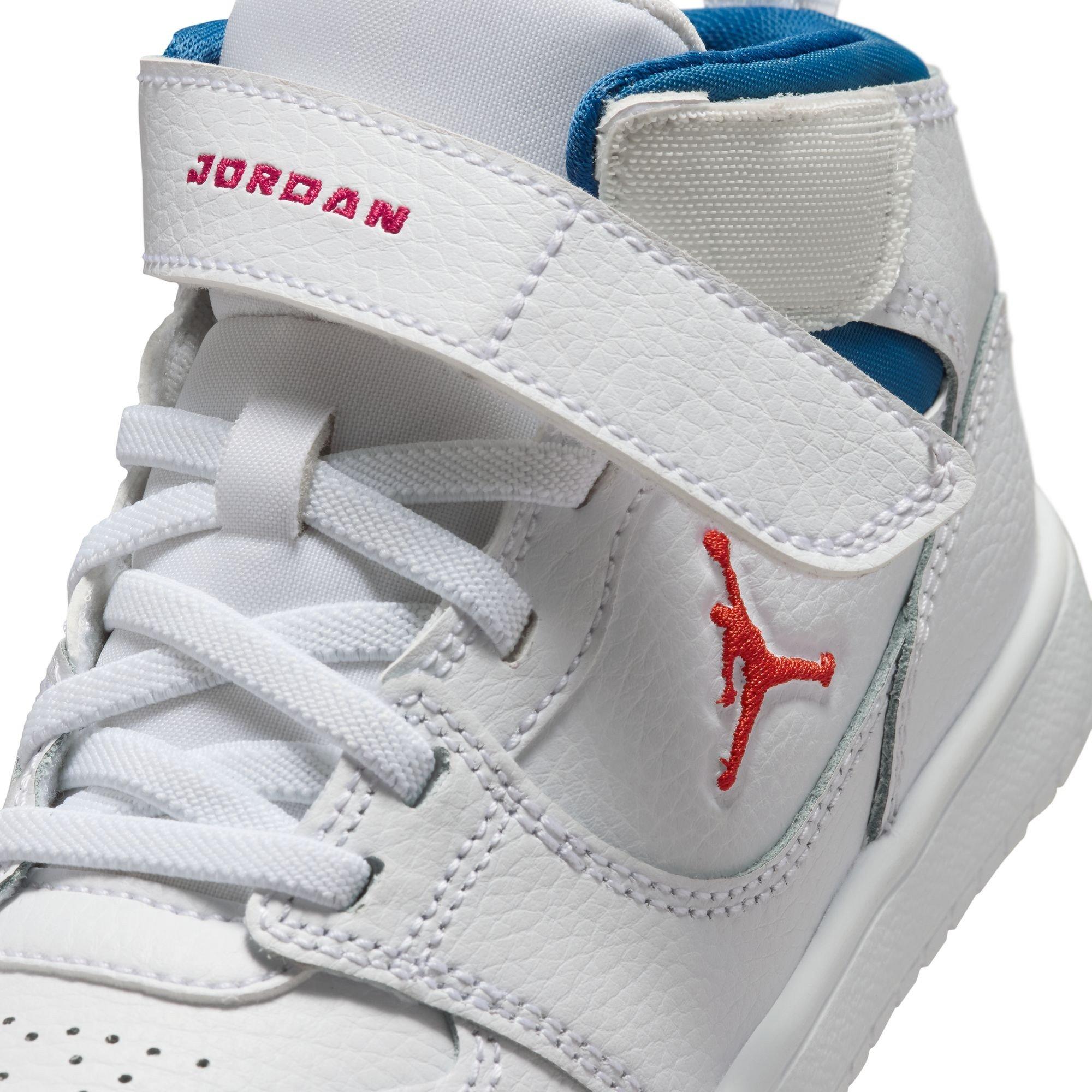 Weiß/Rot/Blau. - Air Jordan - Jordan Court Con Mid Ch64 - 7