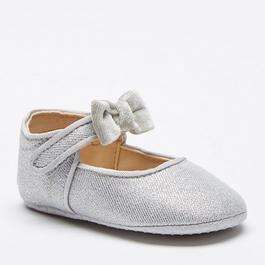 Be You Velvet Bow Shoe