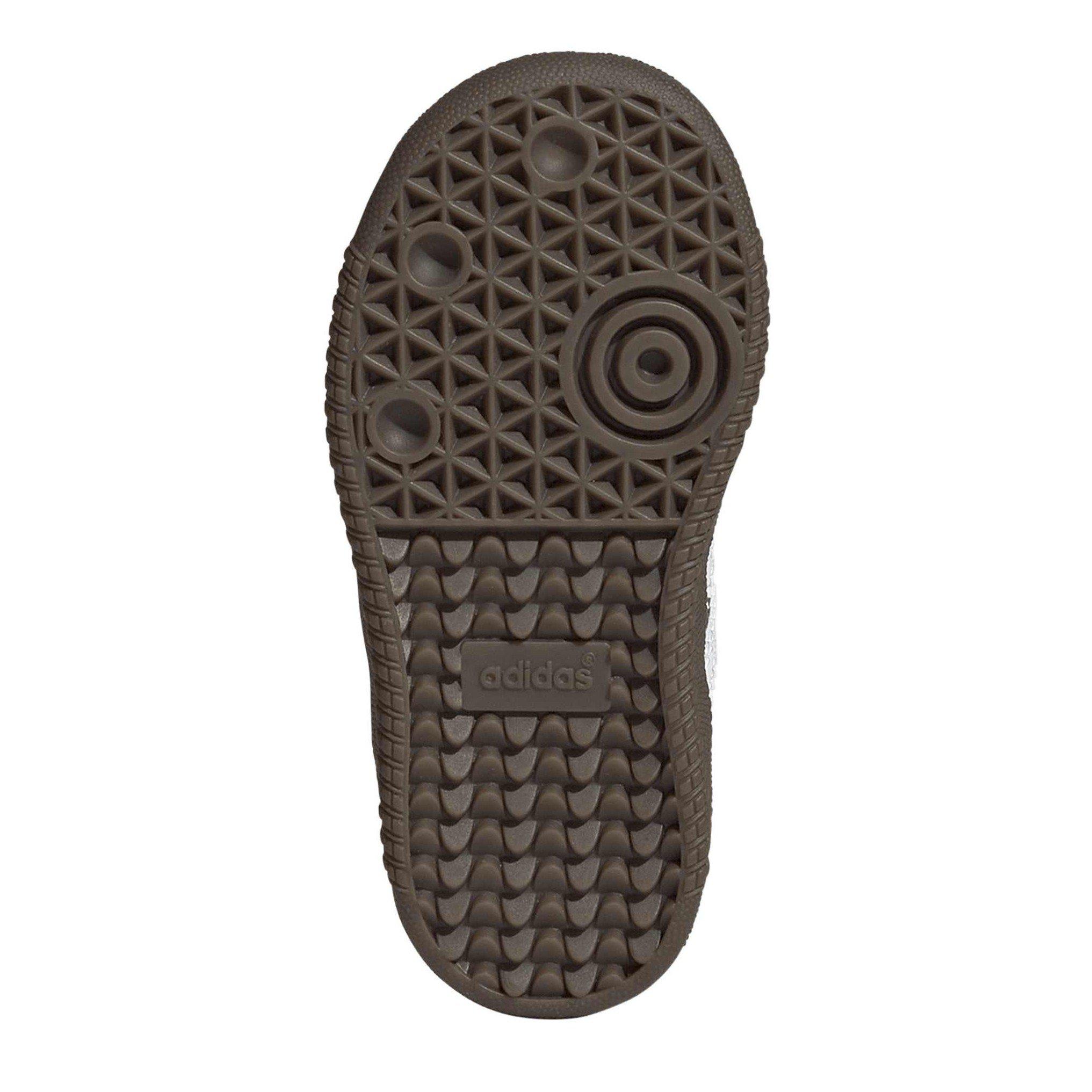 Ftwwht/Cblack - adidas Originals - Kids' Samba OG Comfort Leather Low-Top Trainers - 6