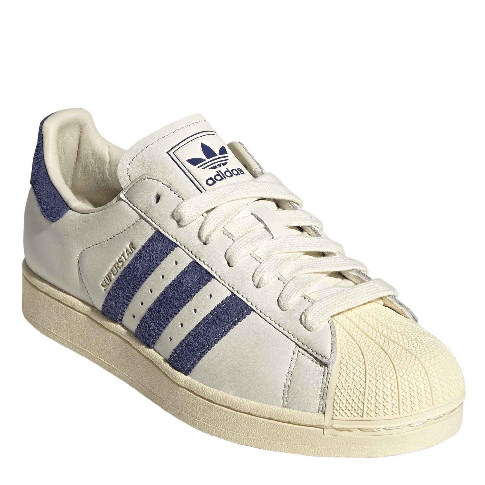 Owhite/Vicblu - adidas Originals - Adi OG Superstar II Jn64 - 3