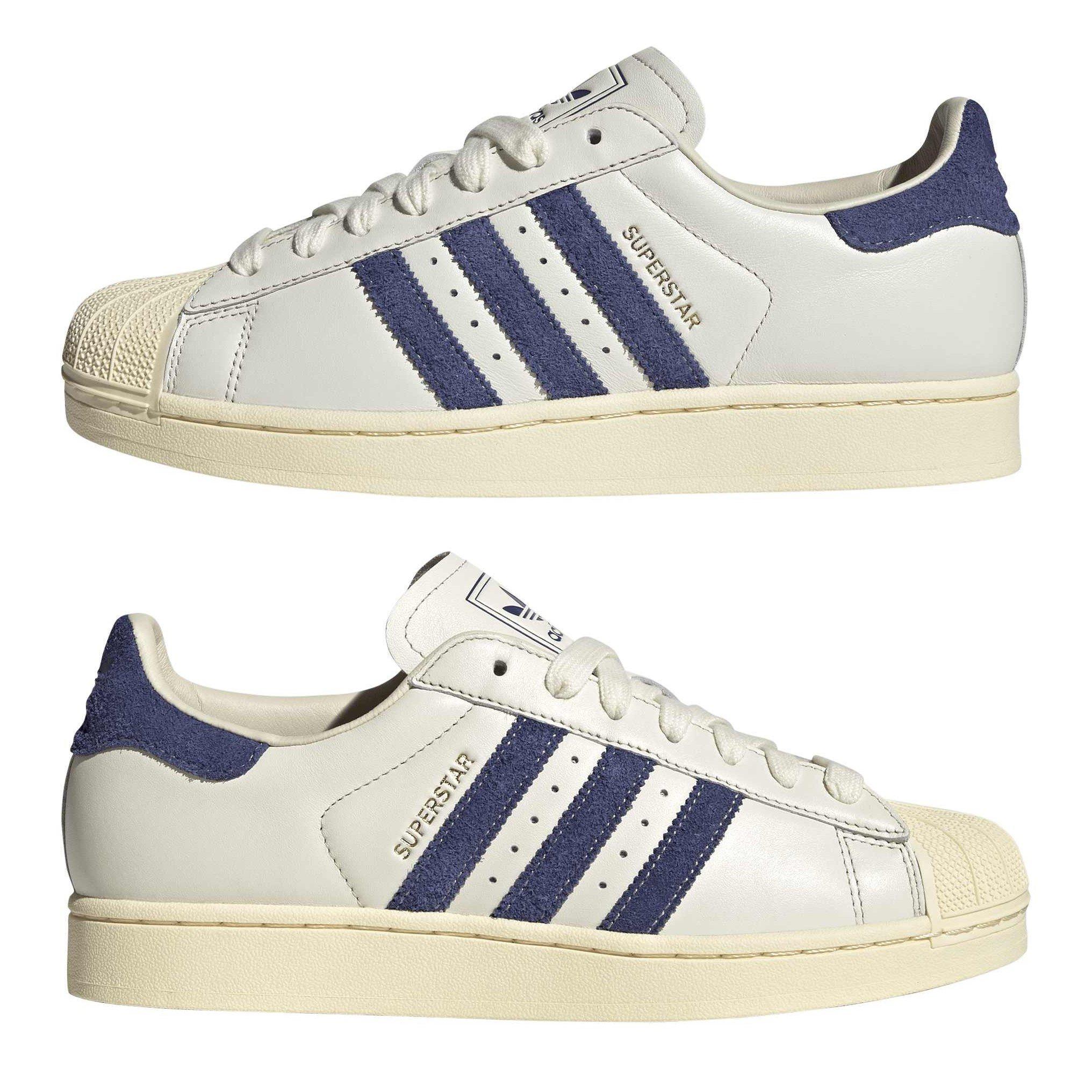 Owhite/Vicblu - adidas Originals - Adi OG Superstar II Jn64 - 9