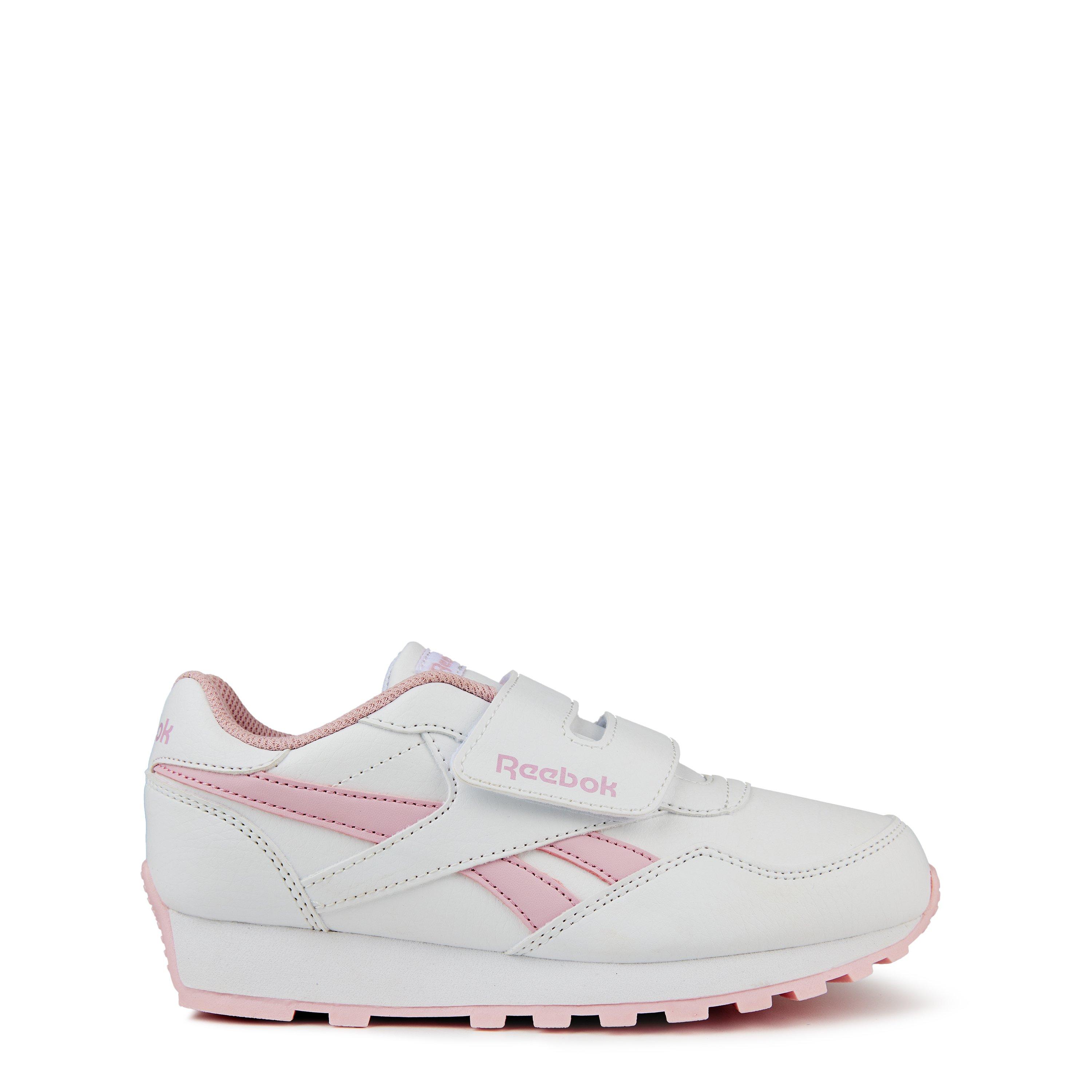 White/Pink - Reebok - Kids' Classic Low-Top Trainers - 1