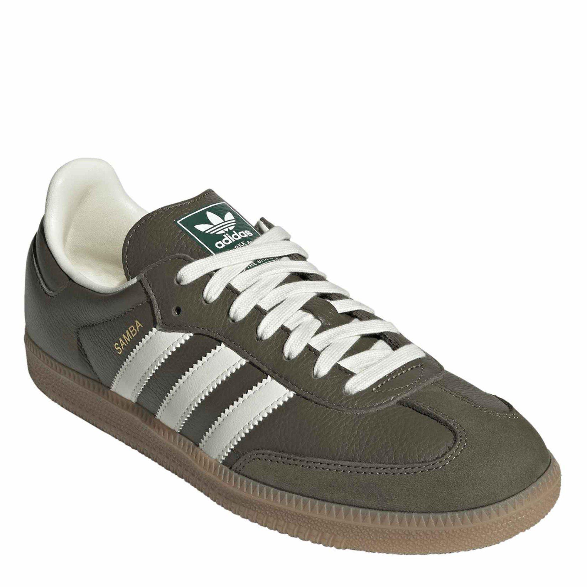 Dark Khaki - adidas Originals - Adi OG Samba OG Jn64 - 3