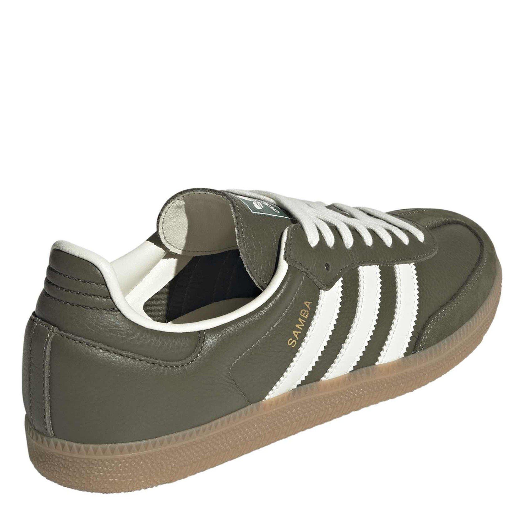 Dark Khaki - adidas Originals - Adi OG Samba OG Jn64 - 4