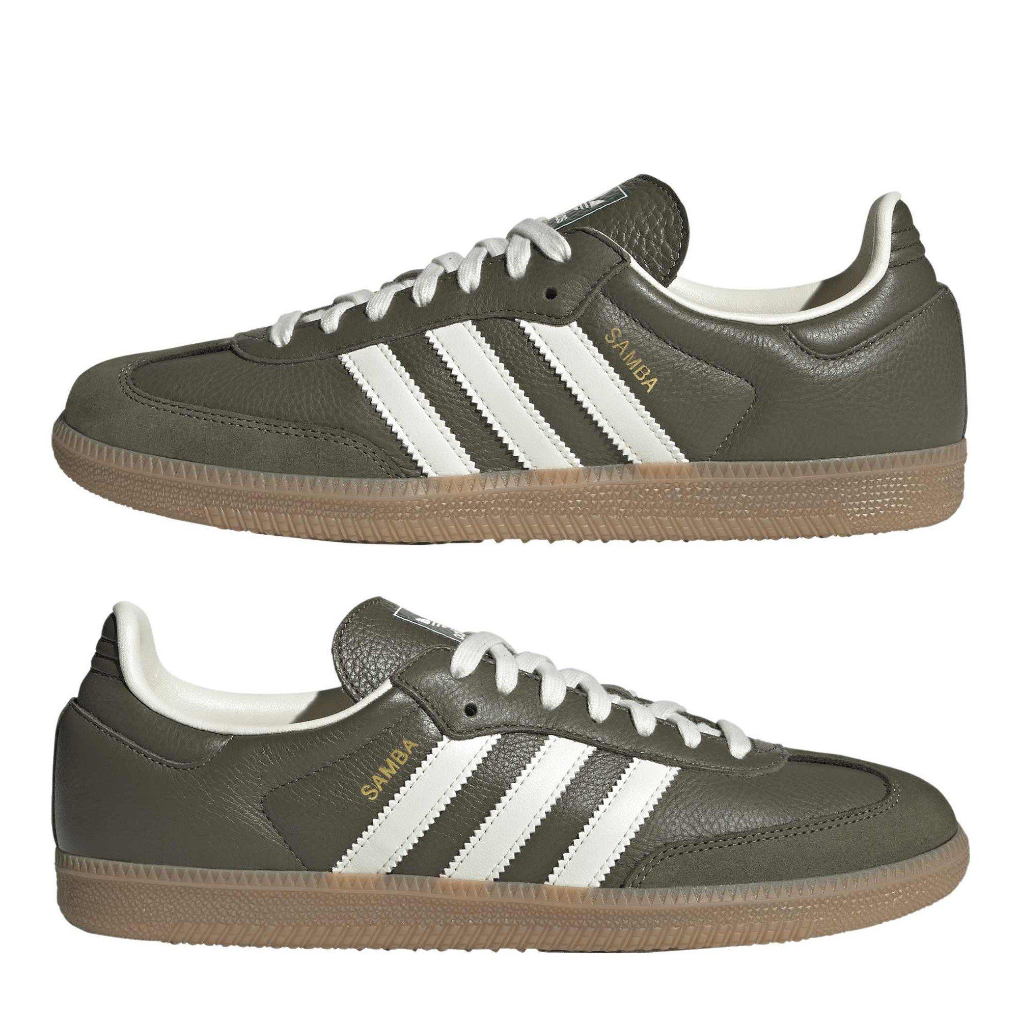 Dark Khaki - adidas Originals - Adi OG Samba OG Jn64 - 9