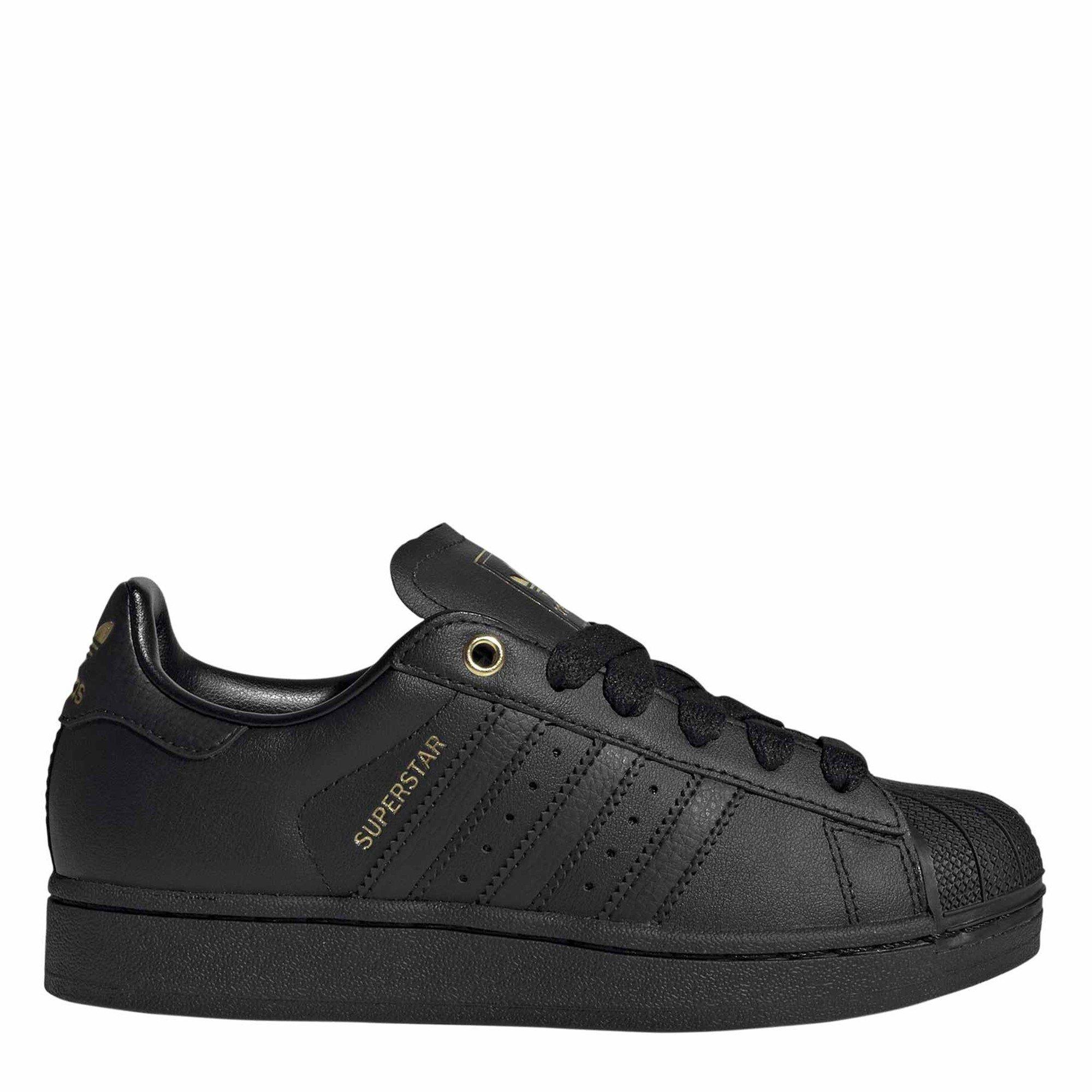 Kids' Superstar II Leather Low-Top Trainers