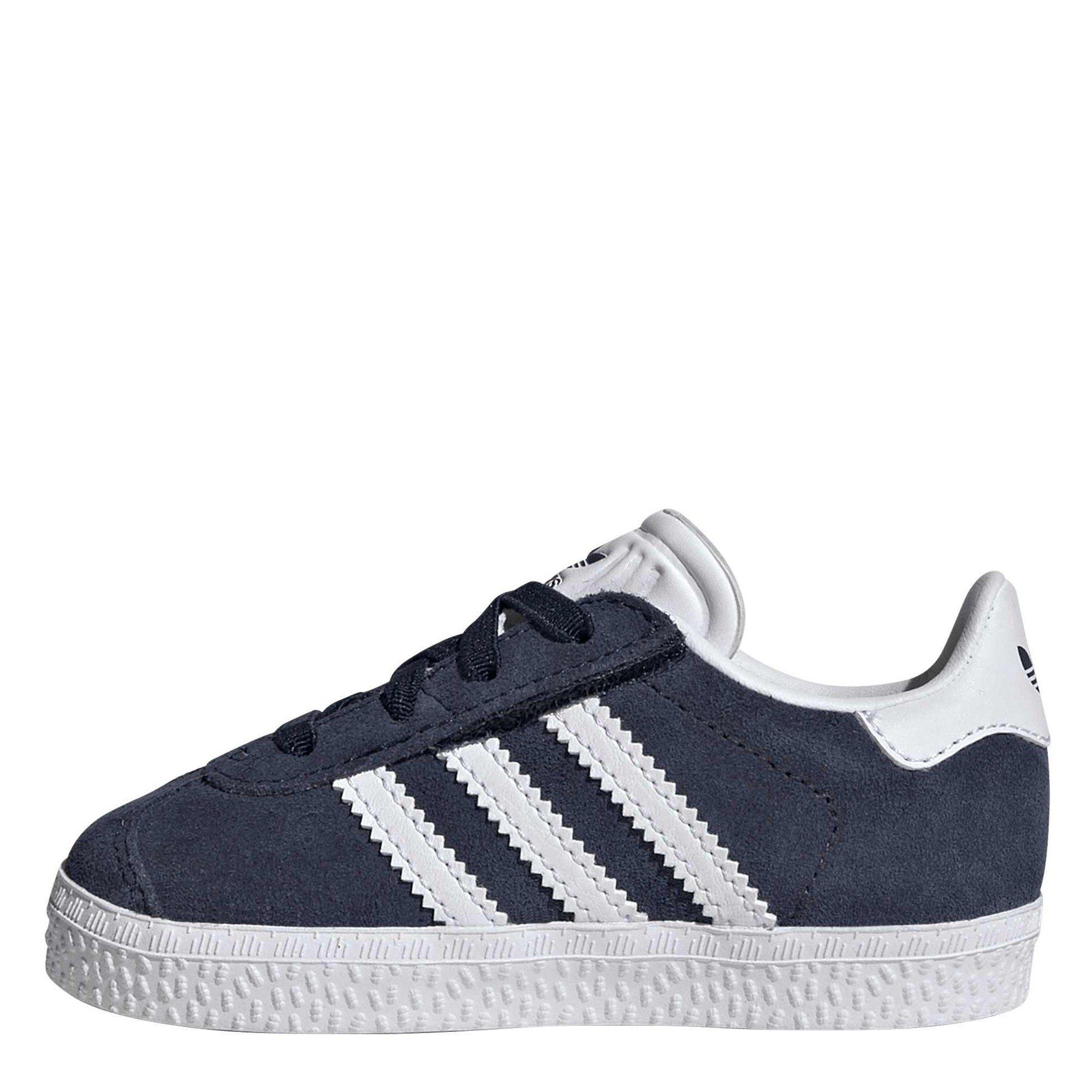 Navy - adidas Originals - adidas Originals Gazelle Trainers - 2
