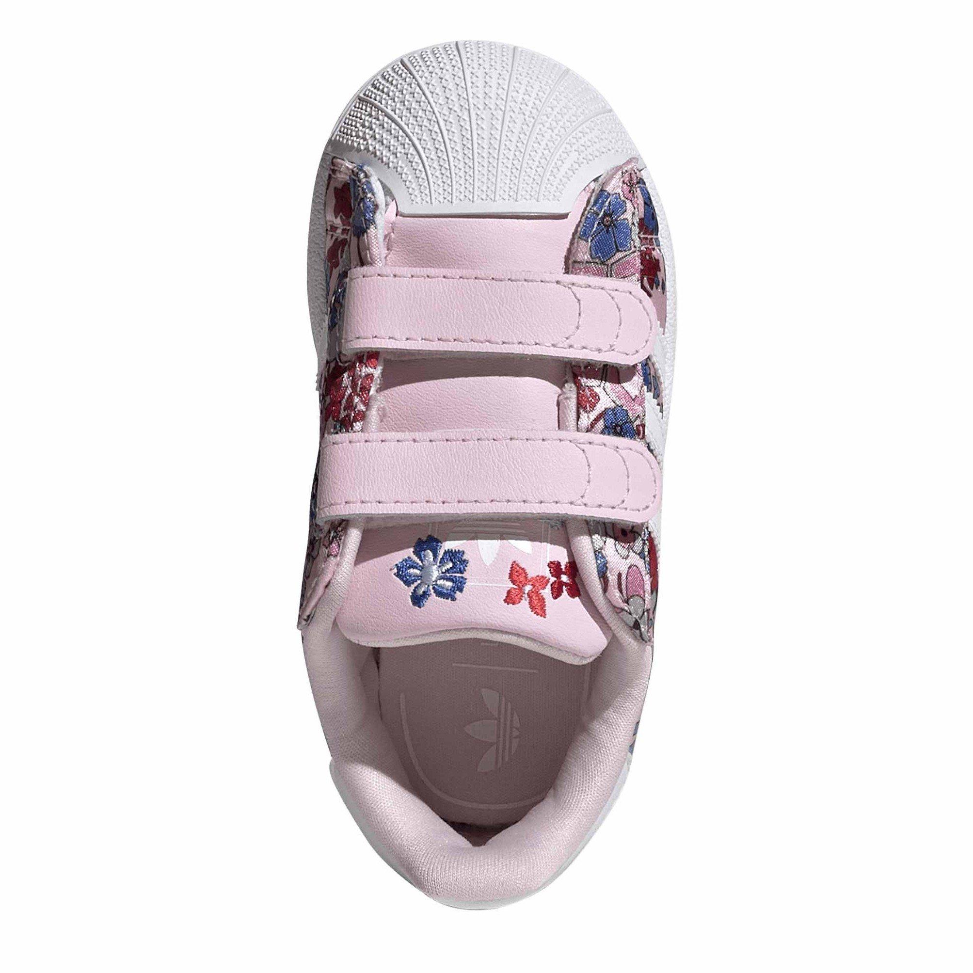 clear pink - adidas Originals - adidas Originals x Liberty London Superstar II Comfort Trainers - 5