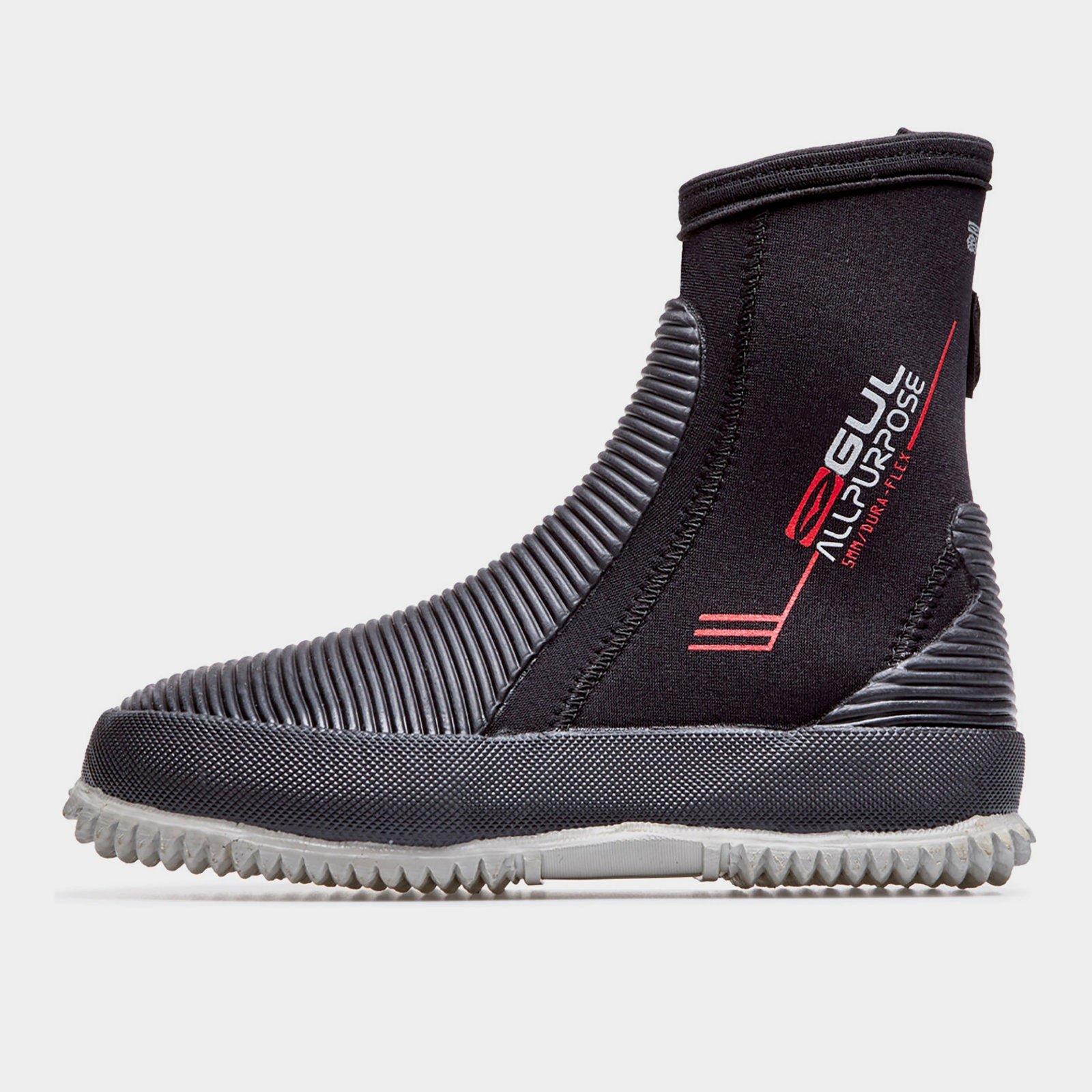 Black - Gul - JUNIOR 5MM ALL PURPOSE WETSUIT BOOT - 1