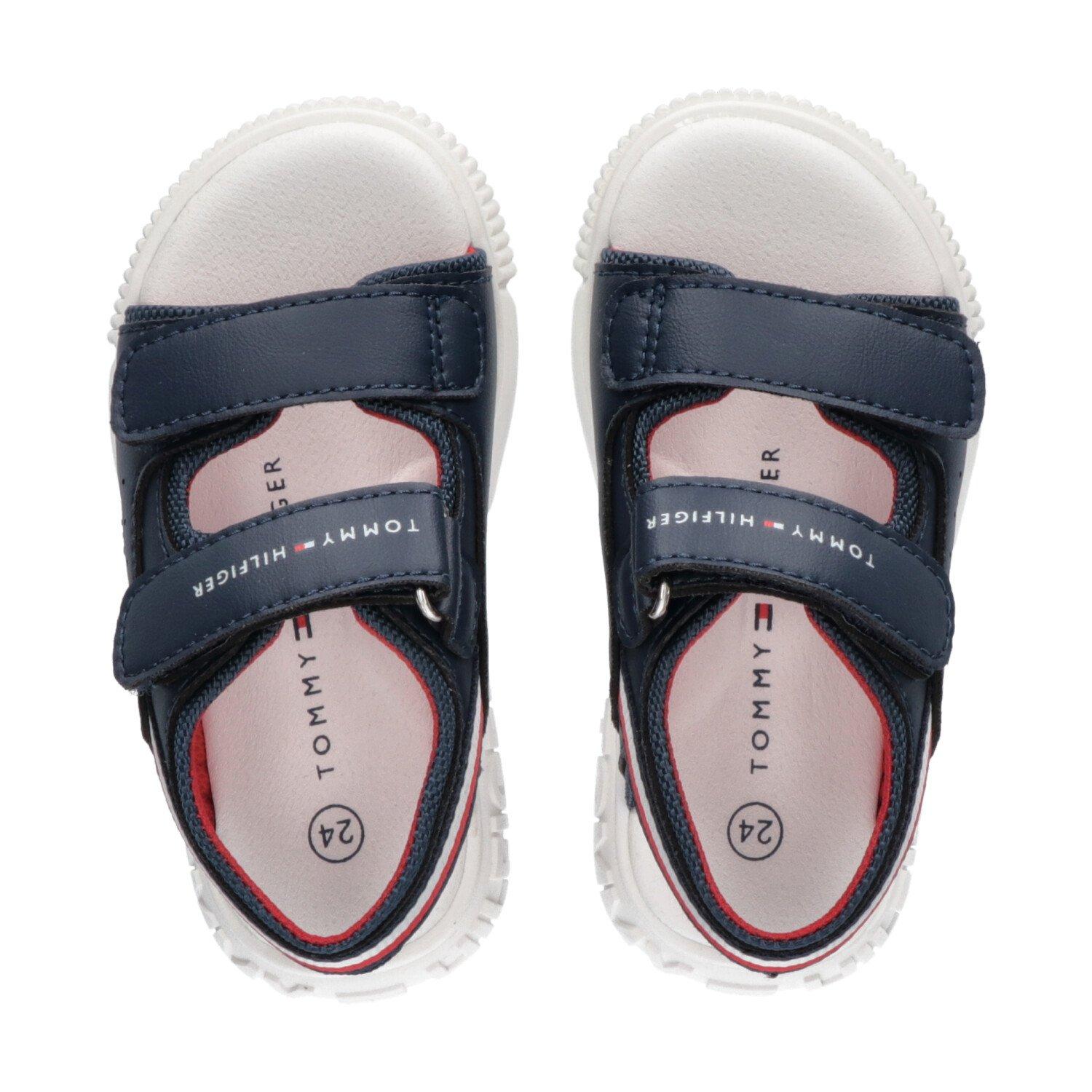 Tommy Hilfiger Velcro Stripe Sandals Infants Sports Sandals USC