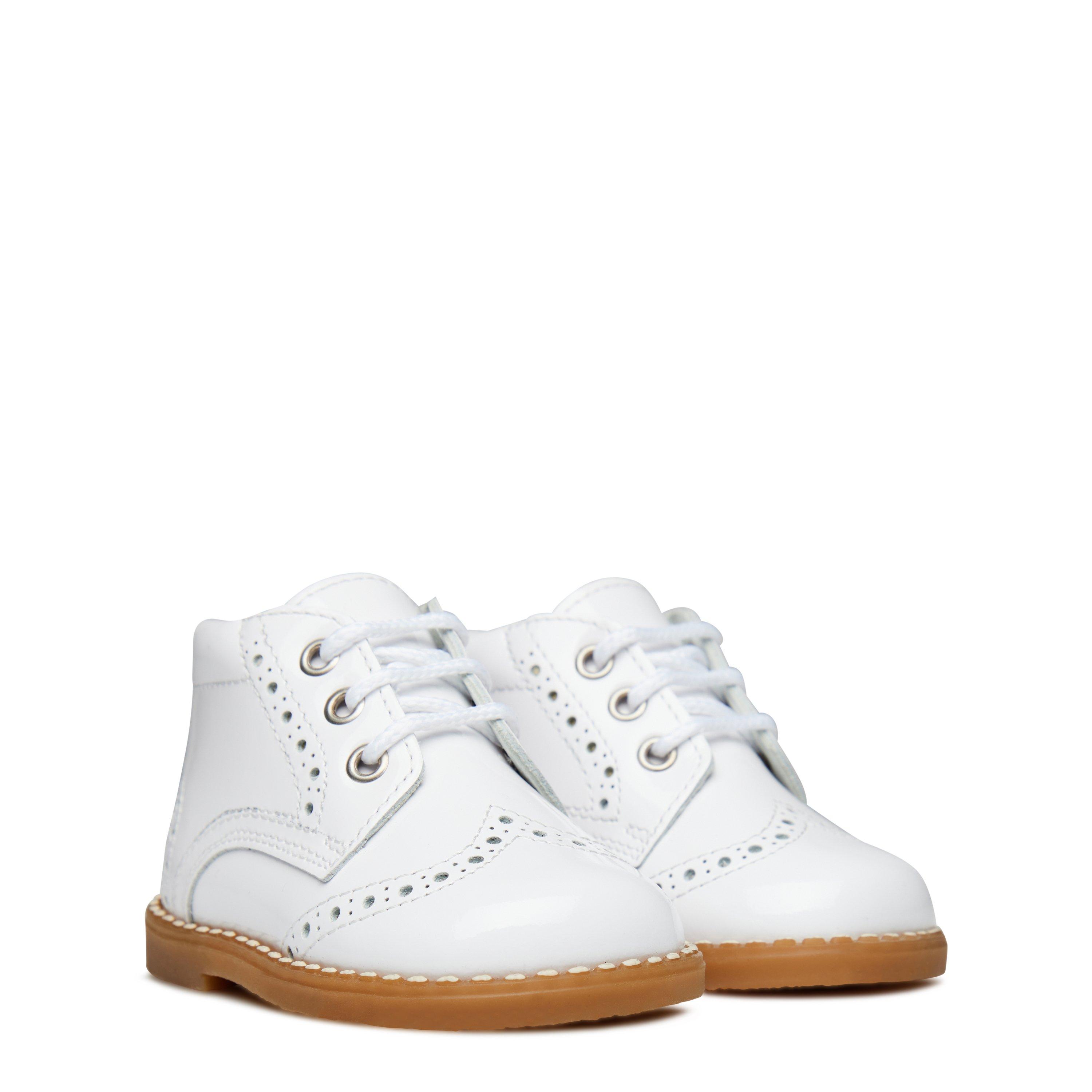 White - Andanines - Kids' Classic Flat Ankle Boots - 3