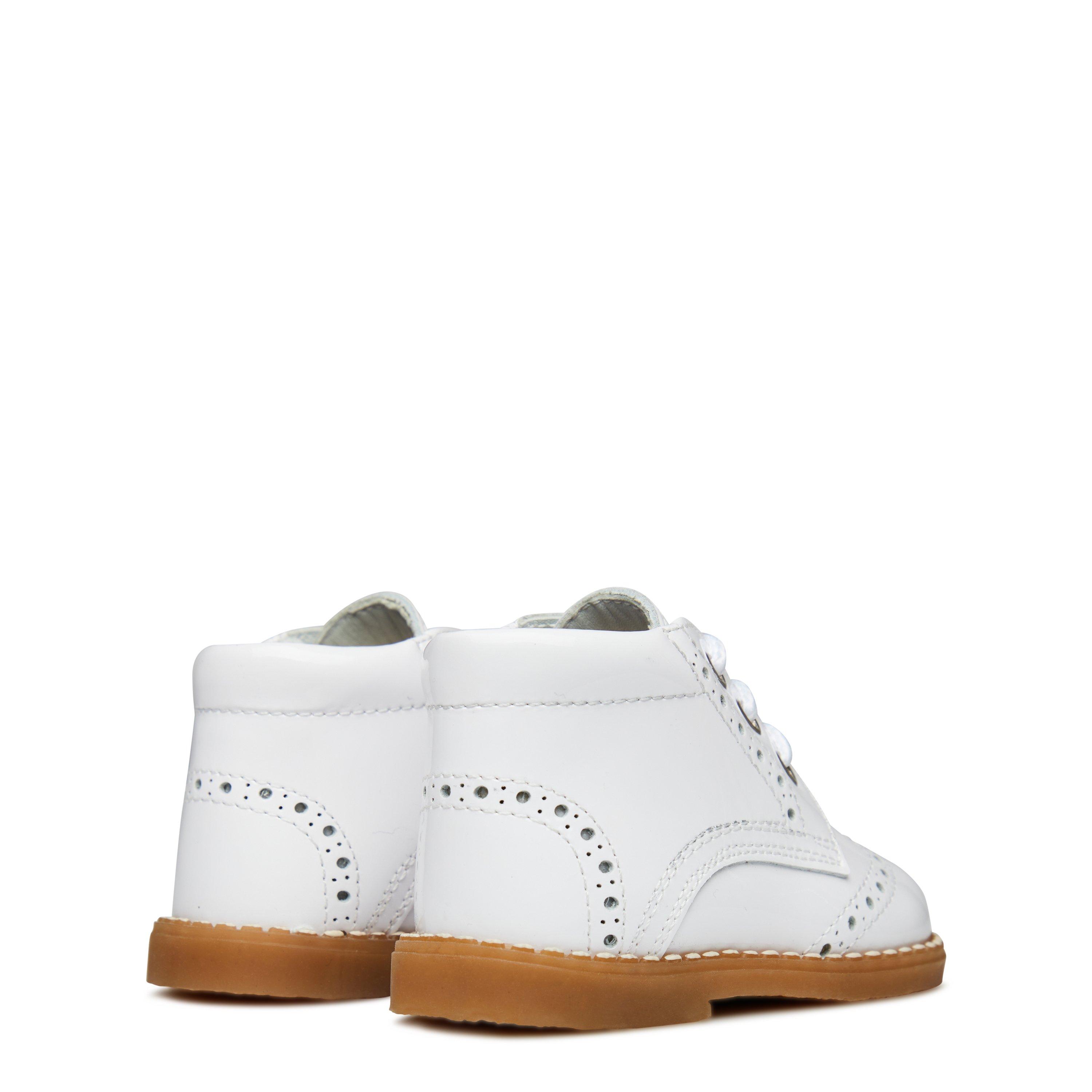 White - Andanines - Kids' Classic Flat Ankle Boots - 4