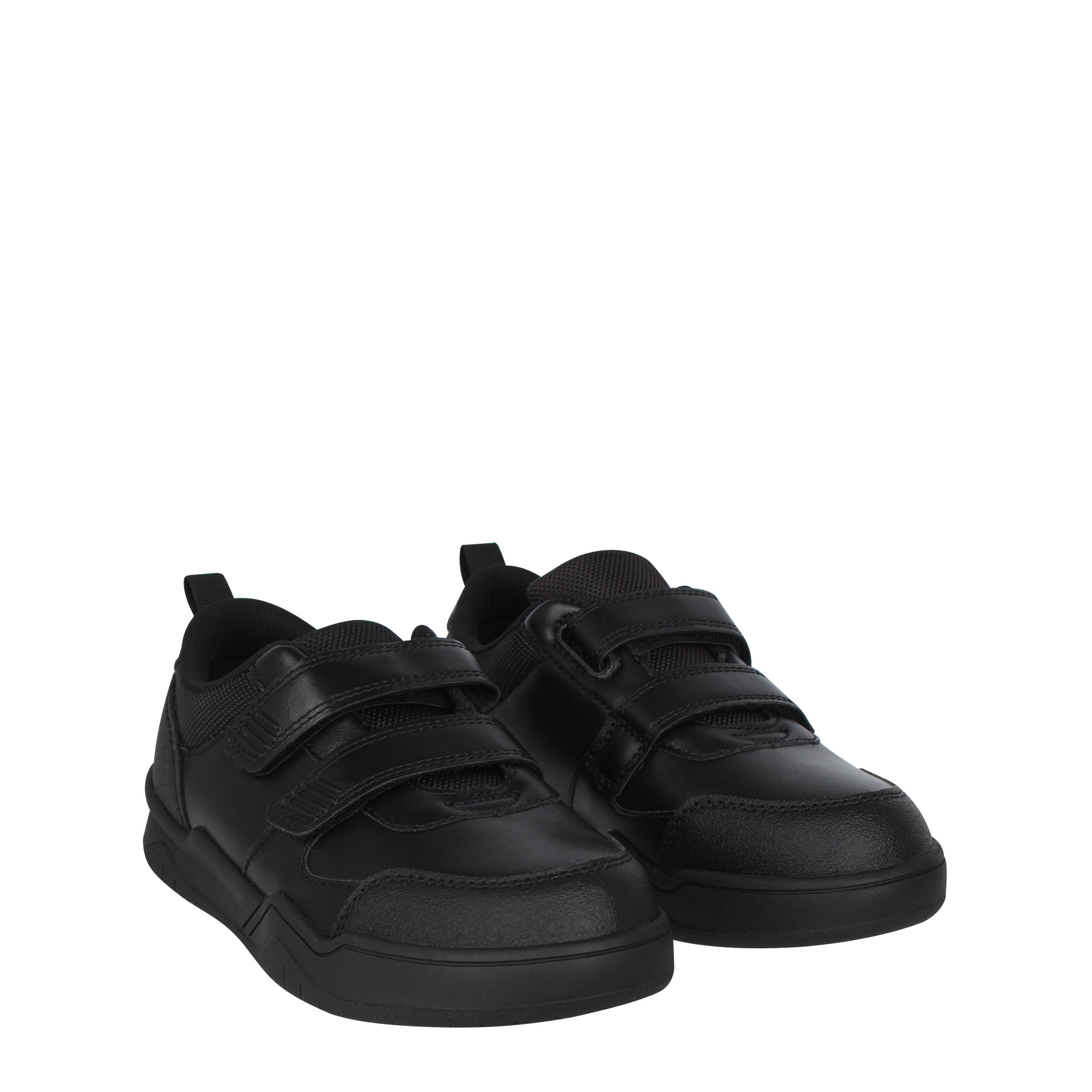 Zwart - Giorgio - Hook and Loop Trainers Childrens - 3