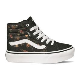 Vans VA Filmore Floral Hi Platform Shoes Childrens