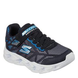 Skechers Skechers Lighted Gore & Strap Sneaker W Text Low-Top Trainers Boys