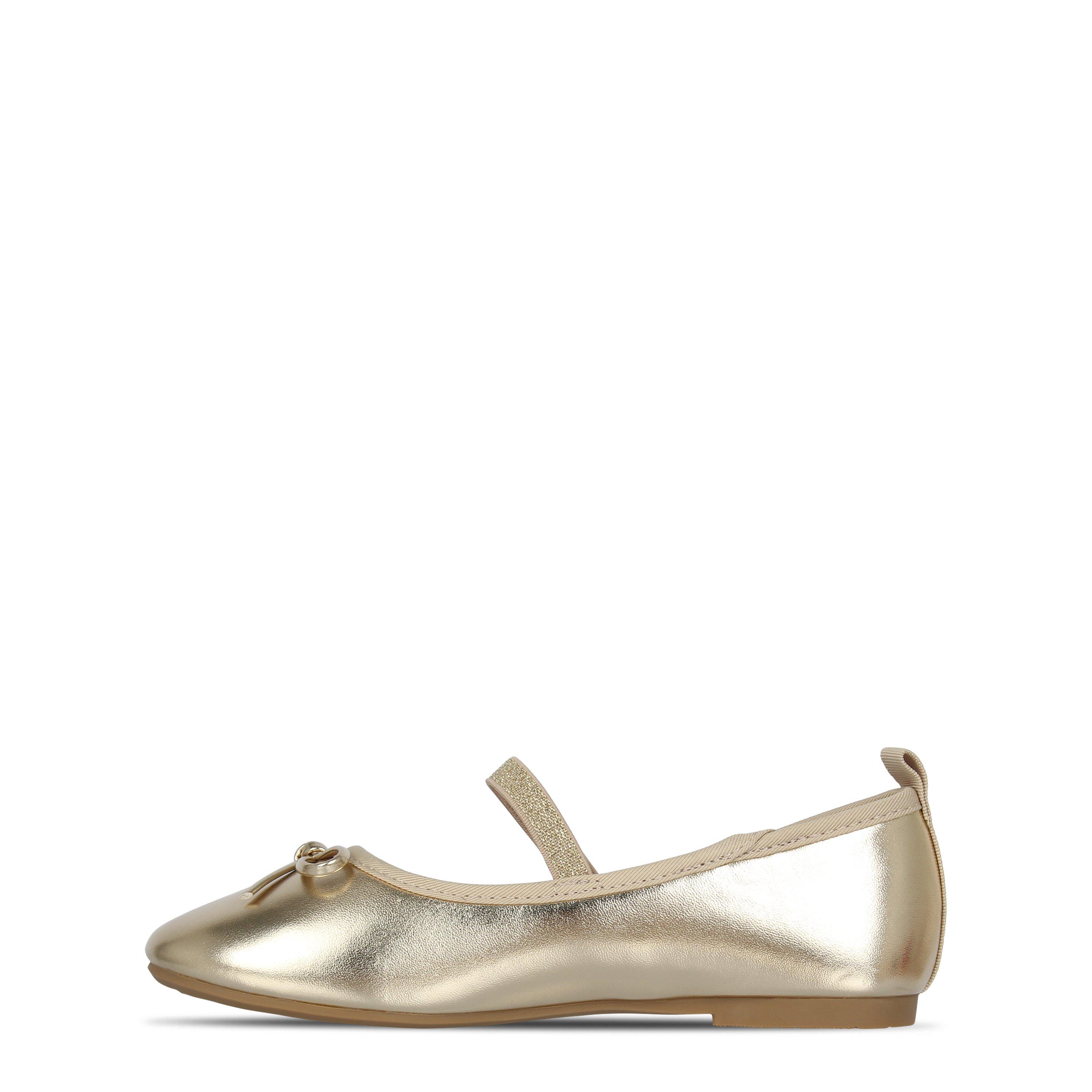 Gold - Be You - Studio Girls Metallic Ballet Pump - 2