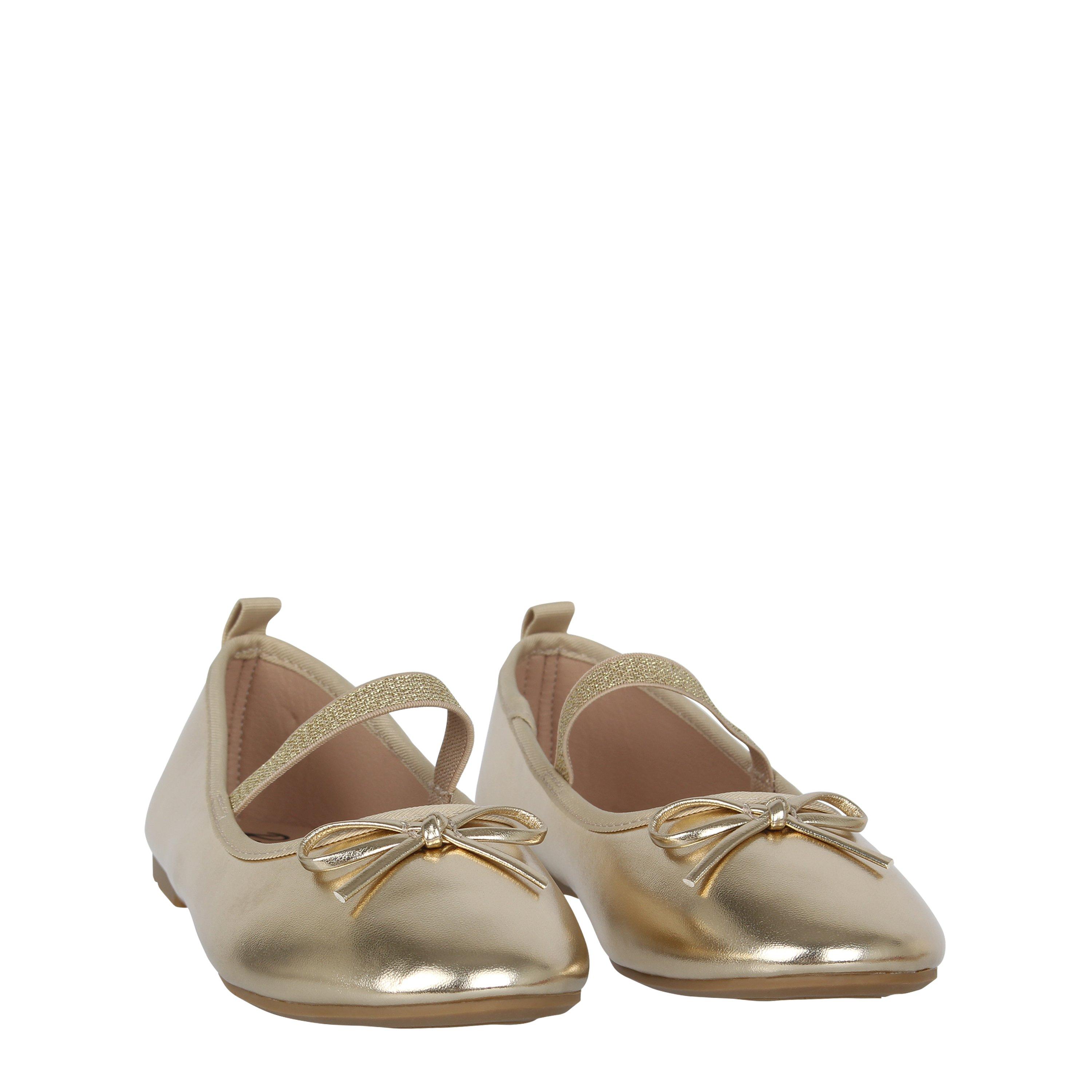 Gold - Be You - Studio Girls Metallic Ballet Pump - 3