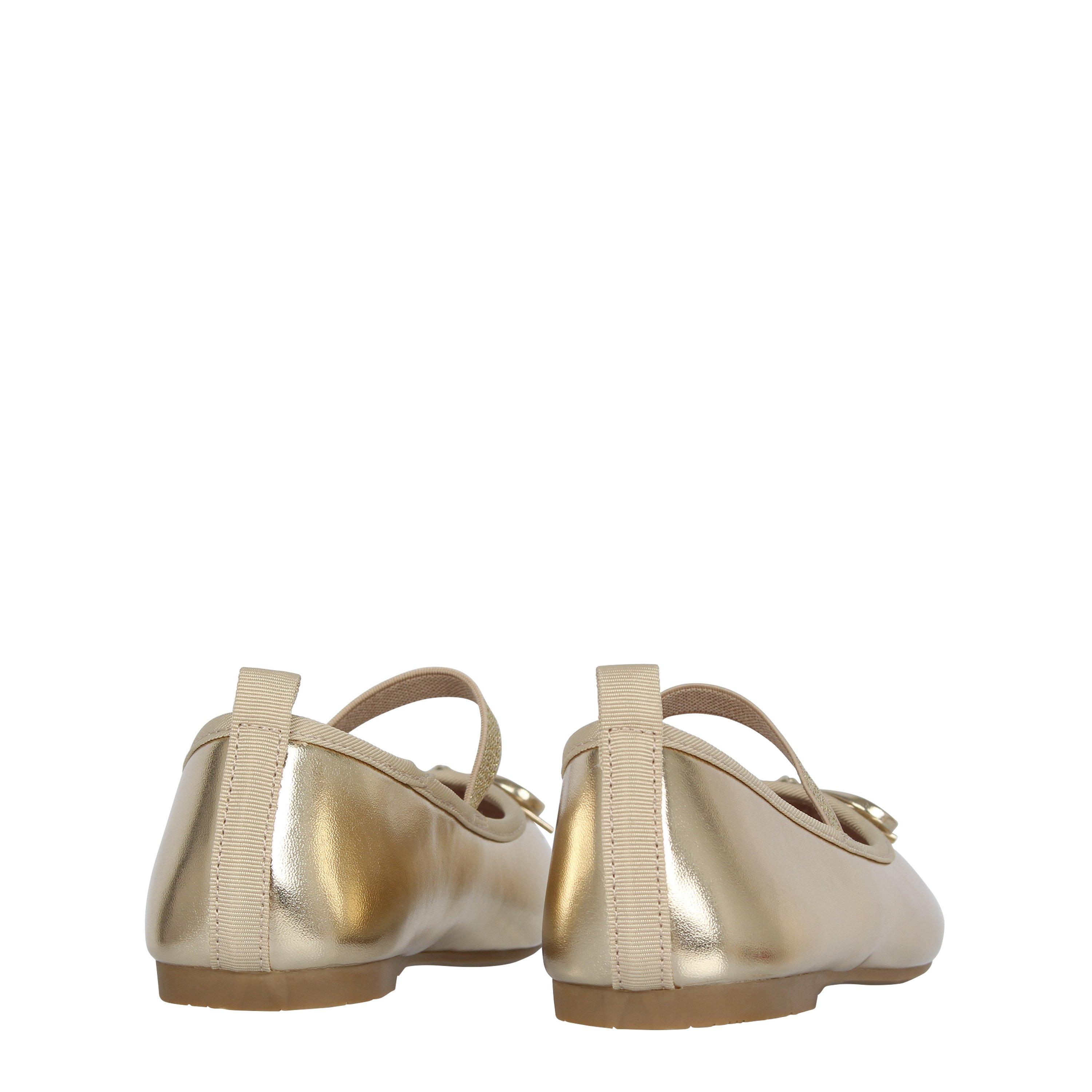 Gold - Be You - Studio Girls Metallic Ballet Pump - 4
