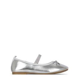 Be You Studio Girls Metallic Ballet Pump