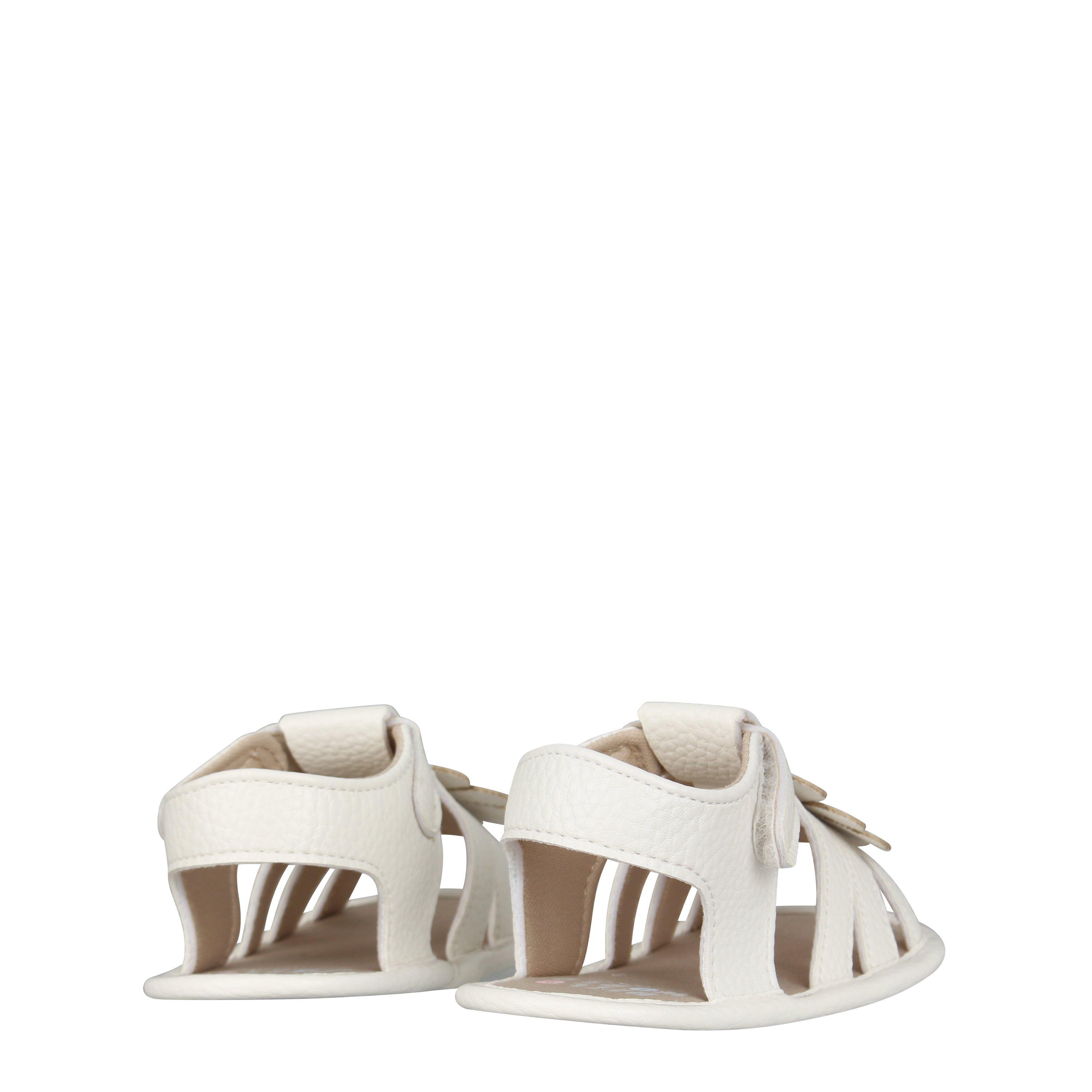 Branco - Hello World - Floral Pram Sandal - 4
