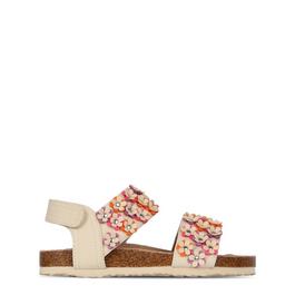 Be You Studio Girls Floral Footbed Sandal