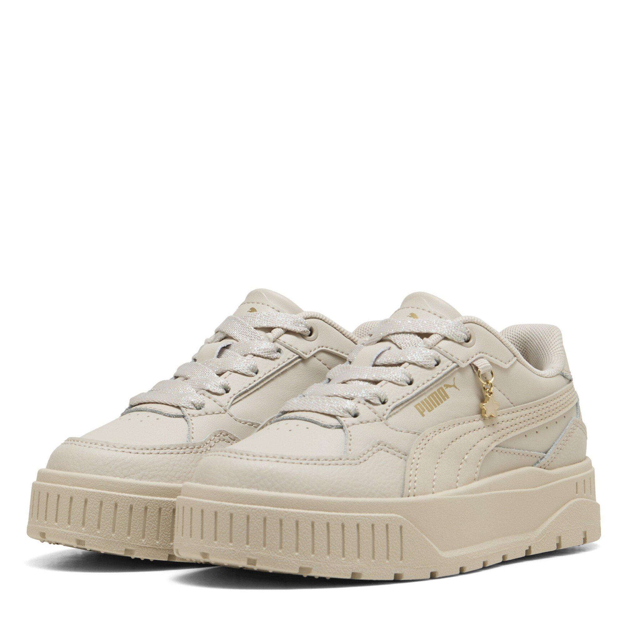 Puma Girls Kids Karmen Low-Top Trainers - Silver Fog - C10 (28)