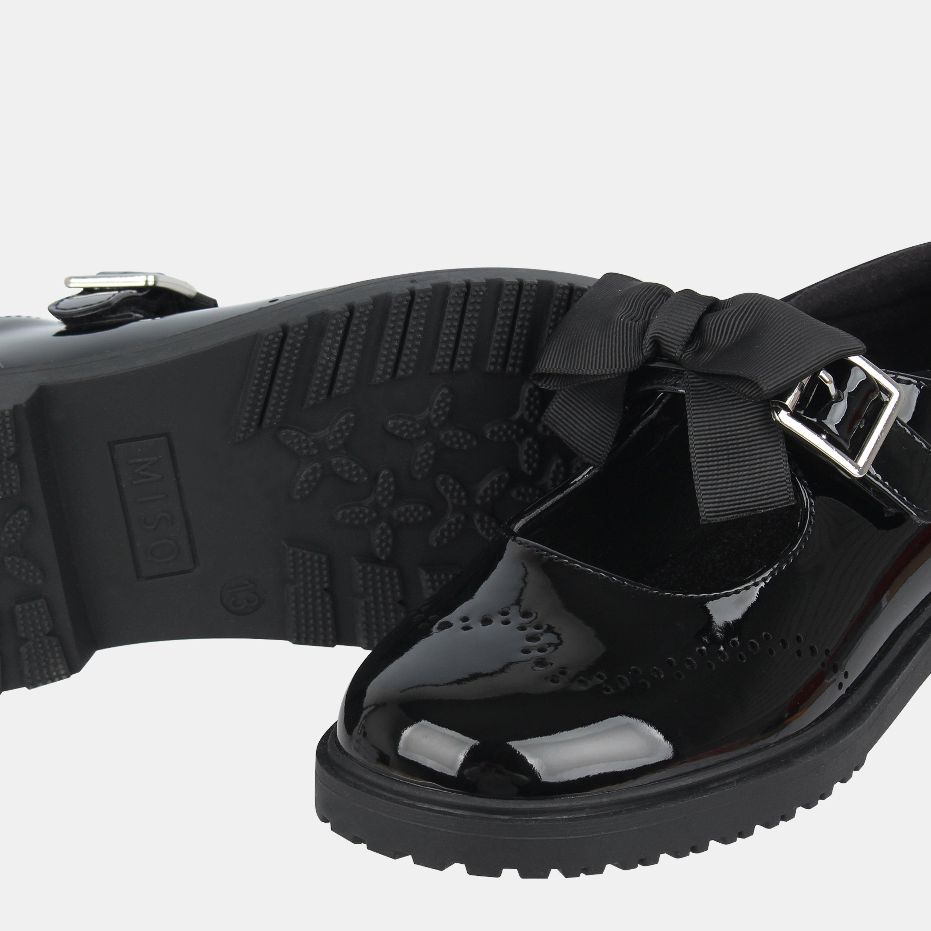 Zwart - Miso - Chunky Mary Janes Childrens - 3