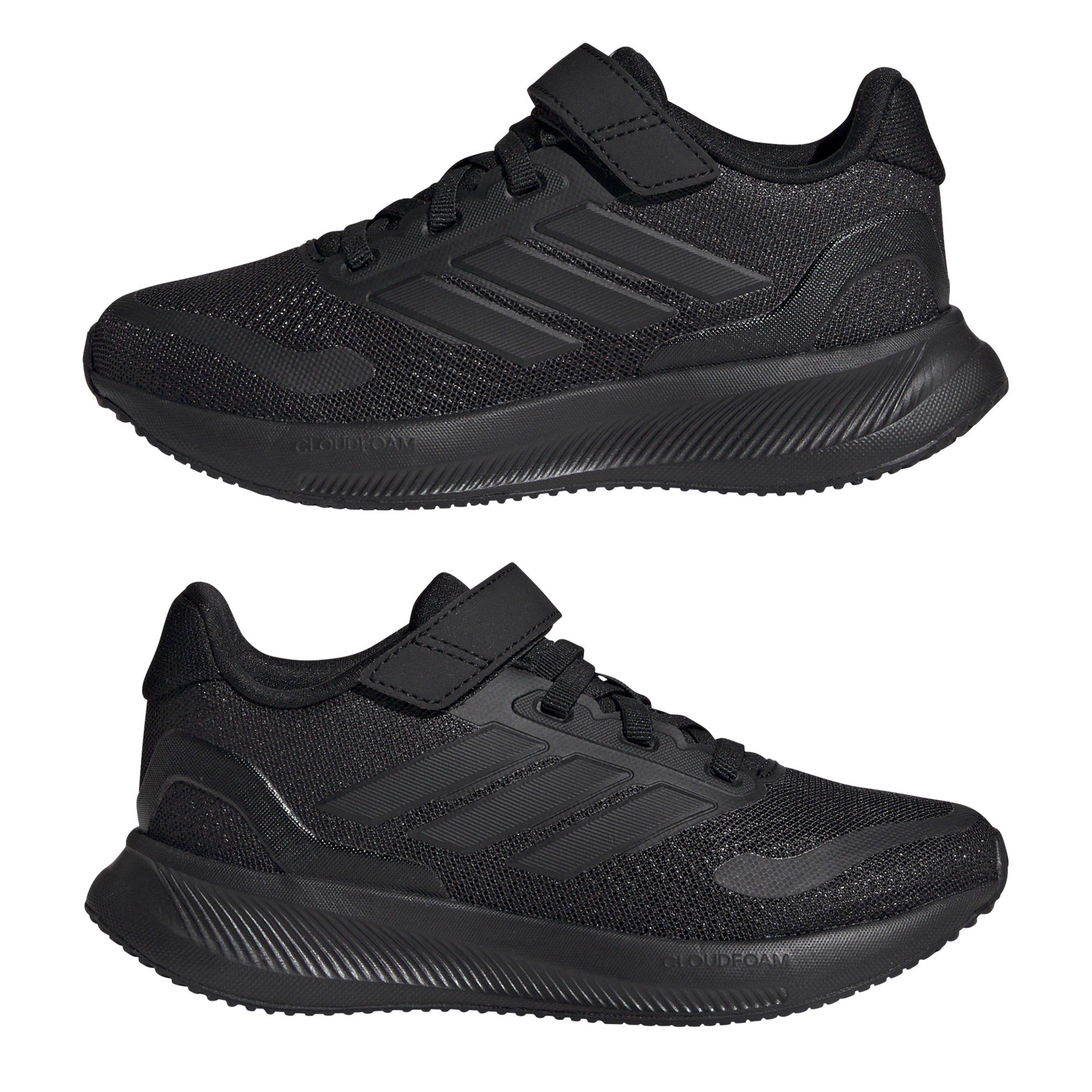 Triple Black - adidas - Runfalcon 5 EL Childrens Trainers - 9