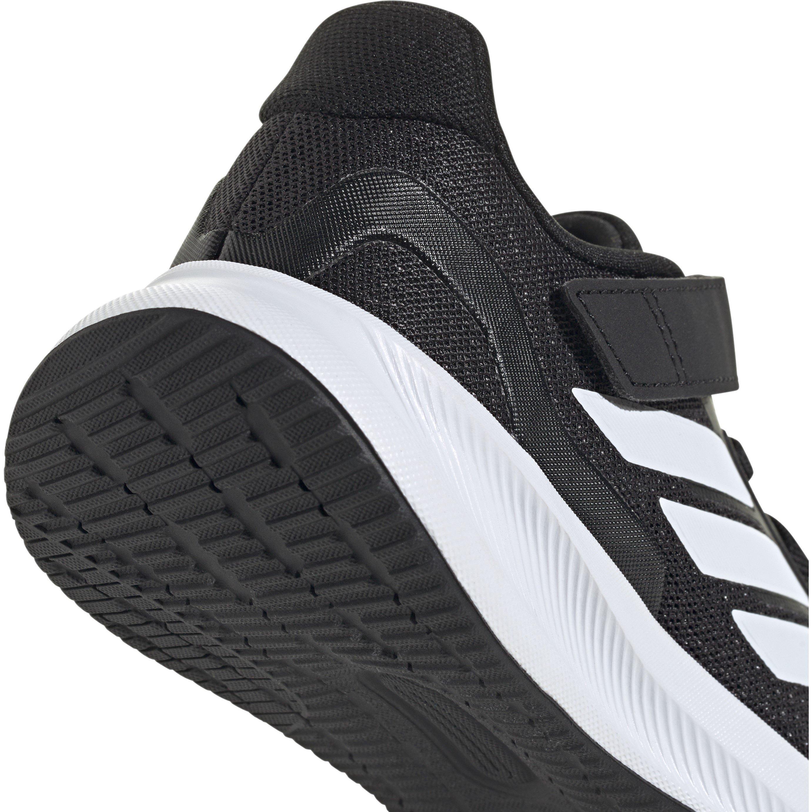 Sort/Hvid - adidas - Runfalcon 5 EL Childrens Trainers - 7