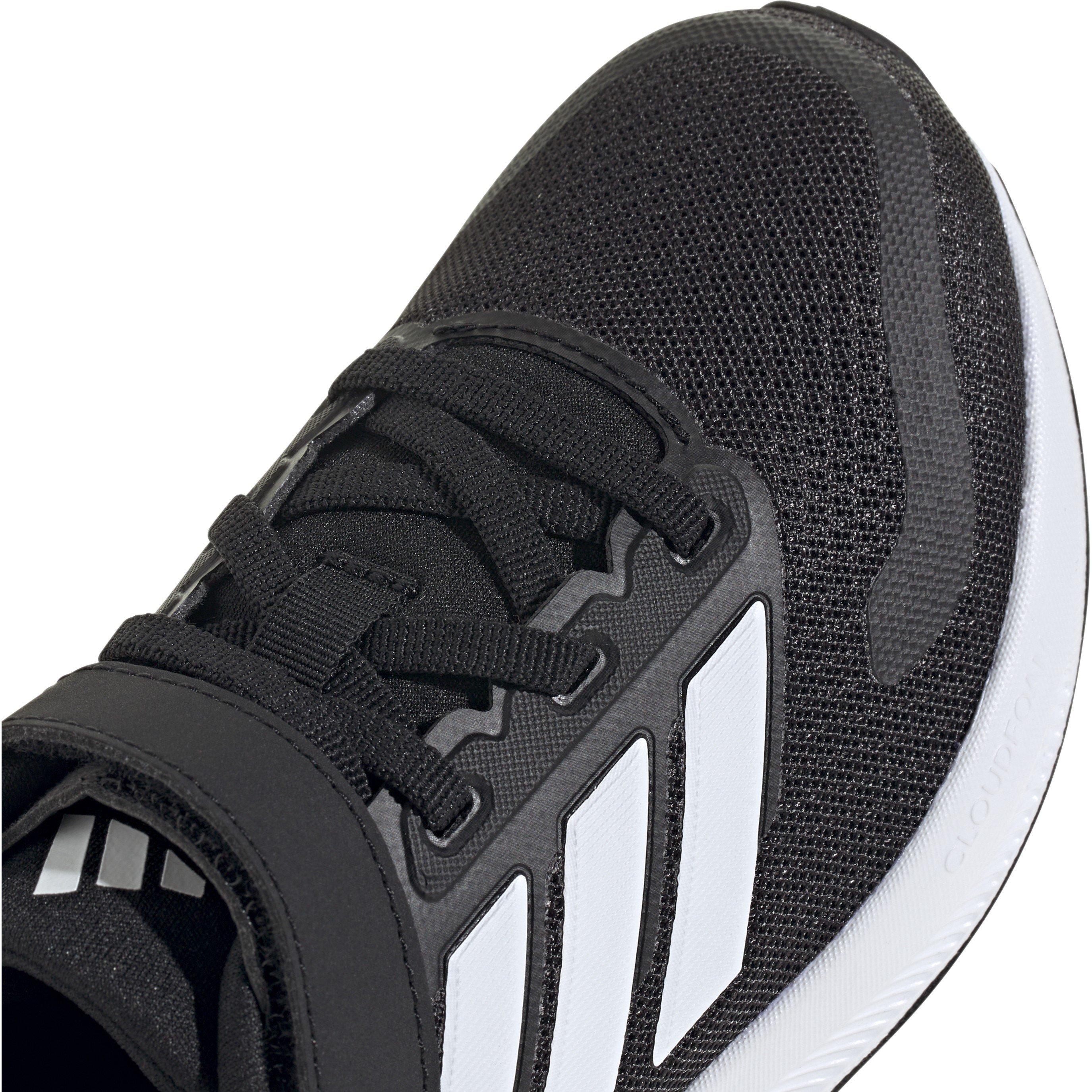Sort/Hvid - adidas - Runfalcon 5 EL Childrens Trainers - 8
