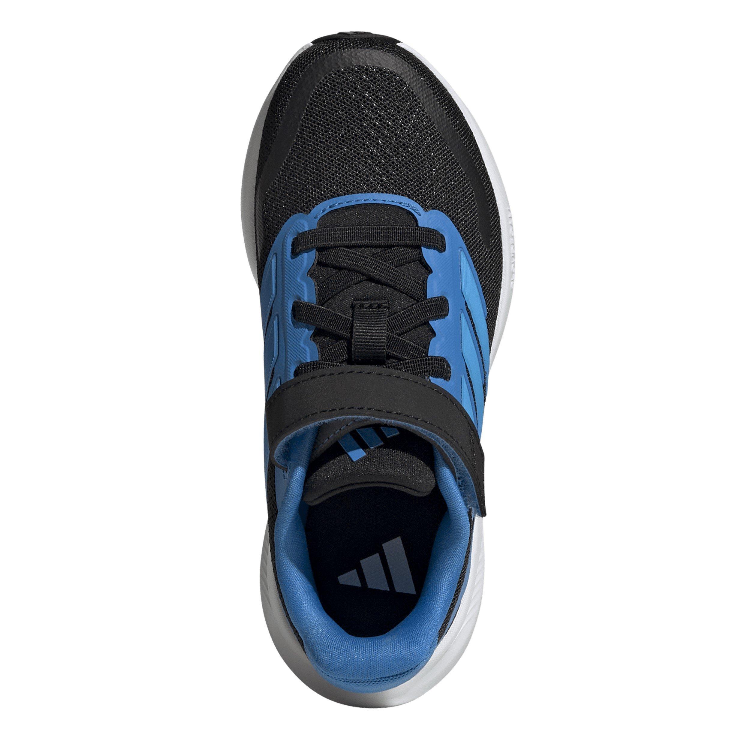 Schwarz/Blau - adidas - Runfalcon 5 EL Childrens Trainers - 5