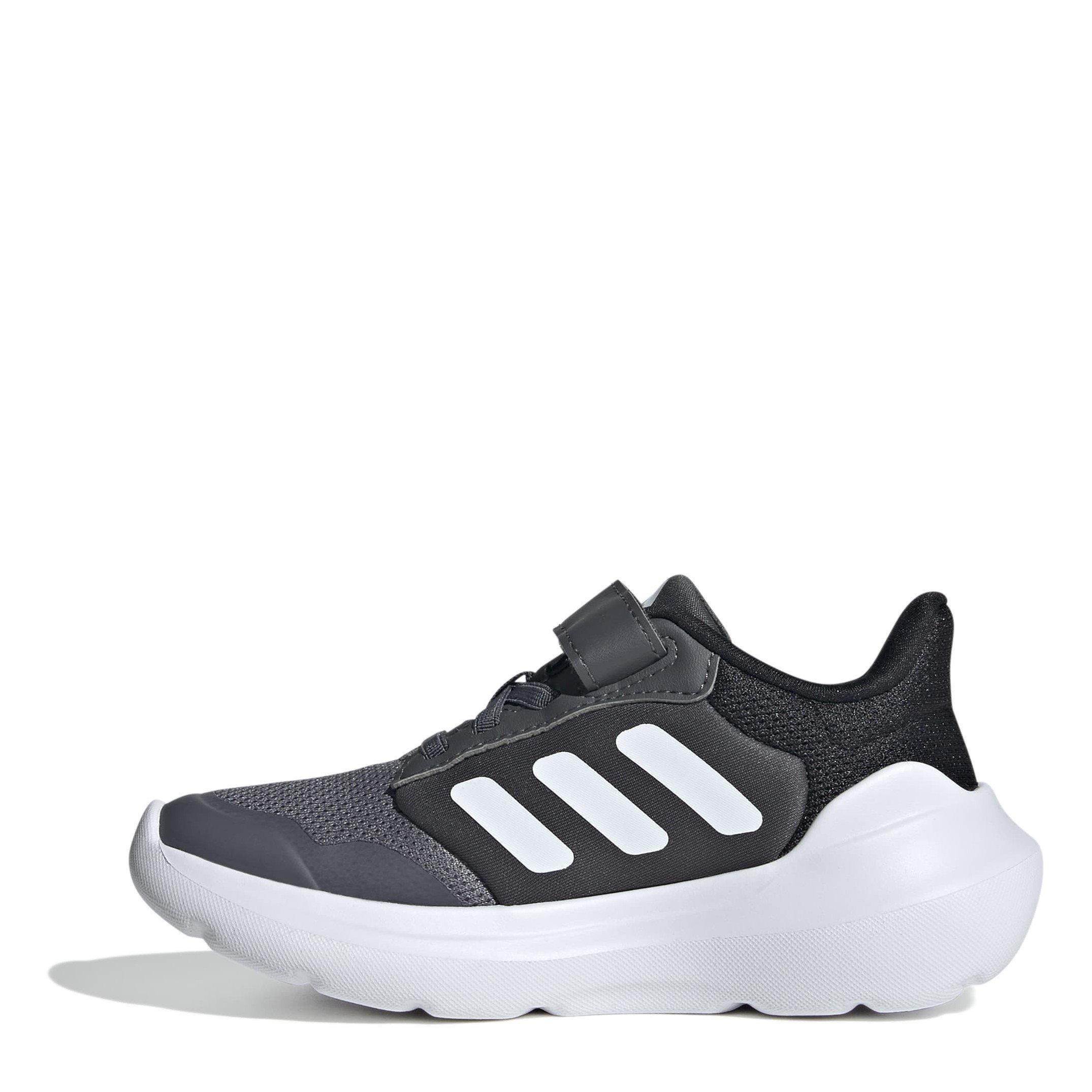 Grey/Black - adidas - Tensaur Run 2.0 Children Shoes - 2