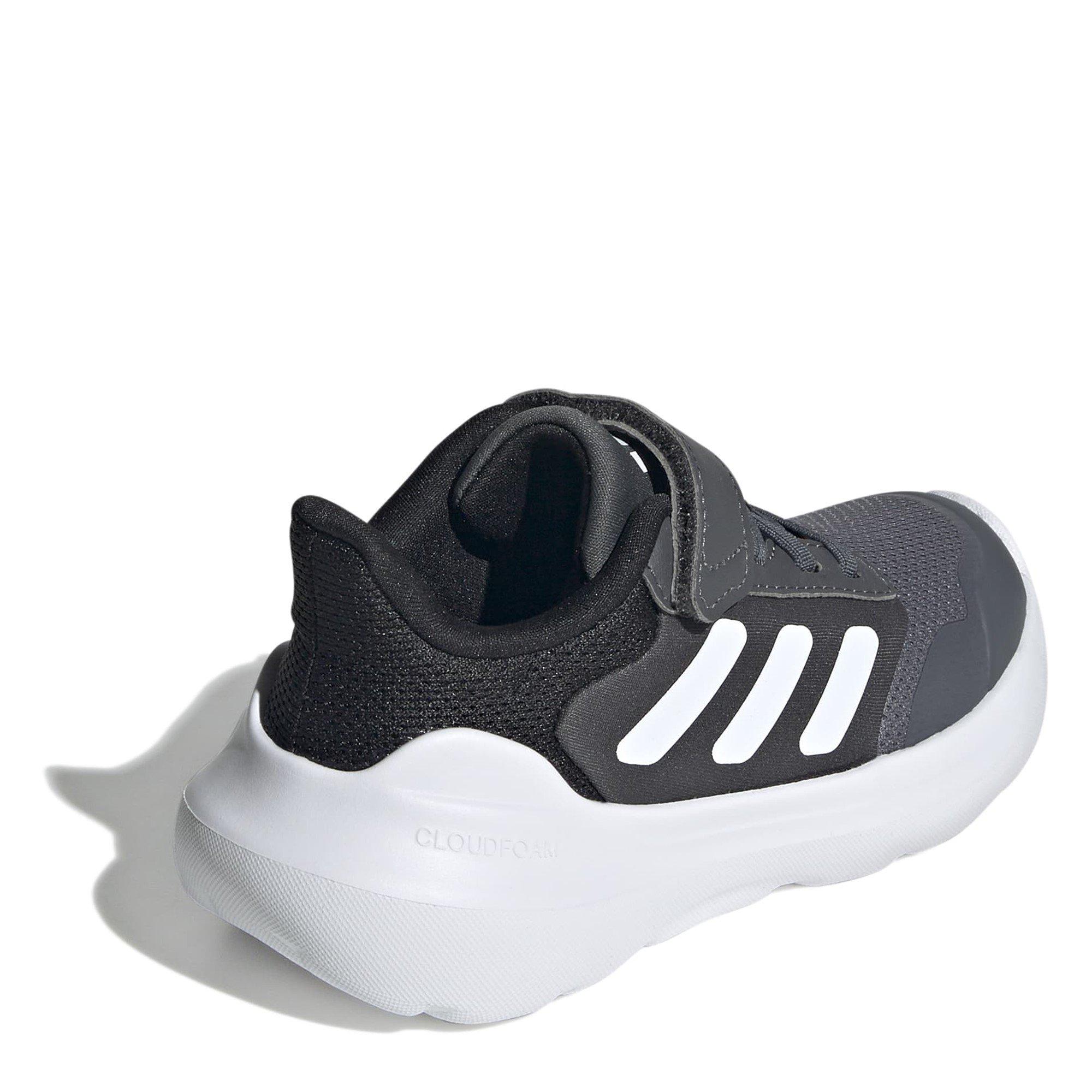 Grey/Black - adidas - Tensaur Run 2.0 Children Shoes - 4