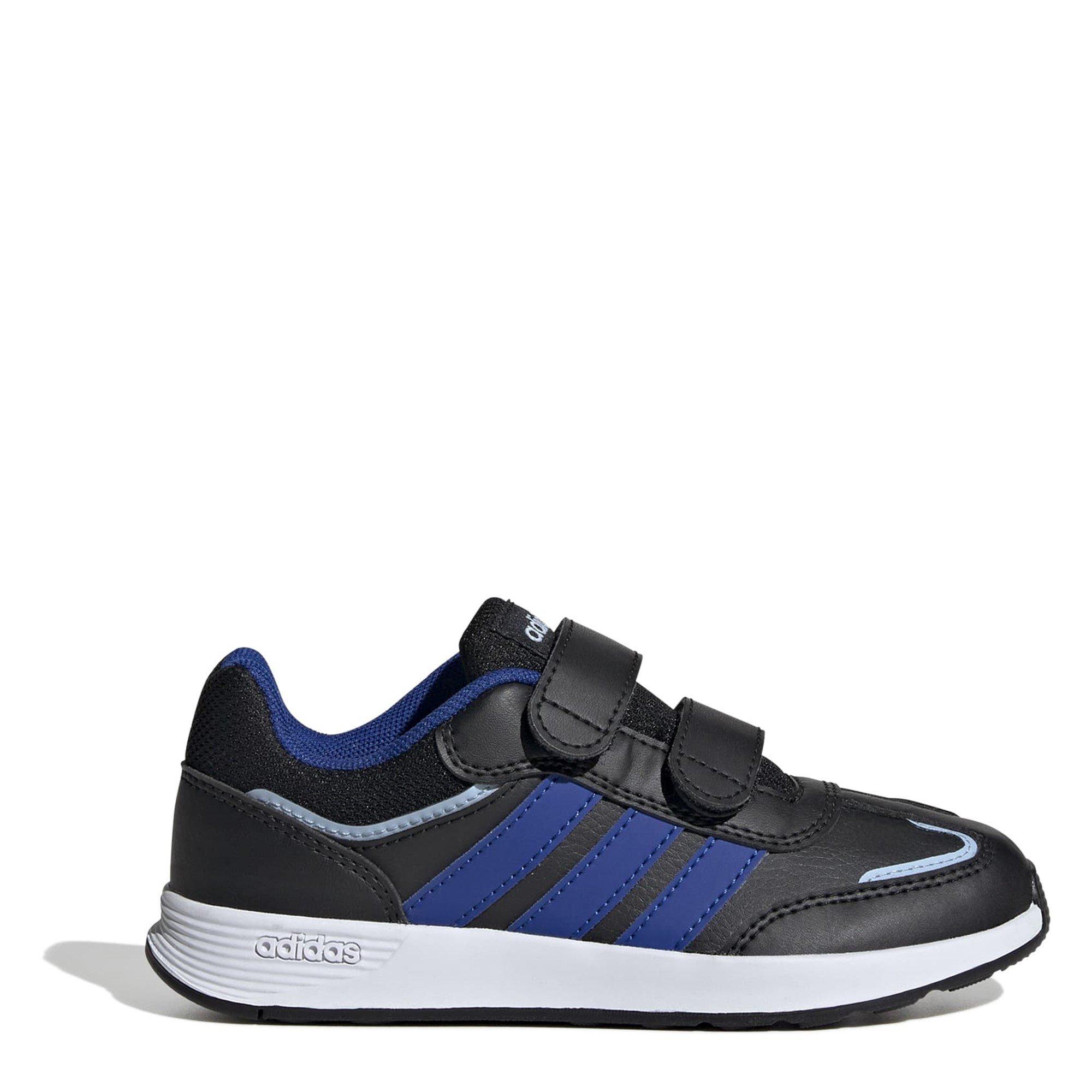 Adidas  Kids Tensaur Switch Shoes Childrens - Black/Blue - C13 (31.5)