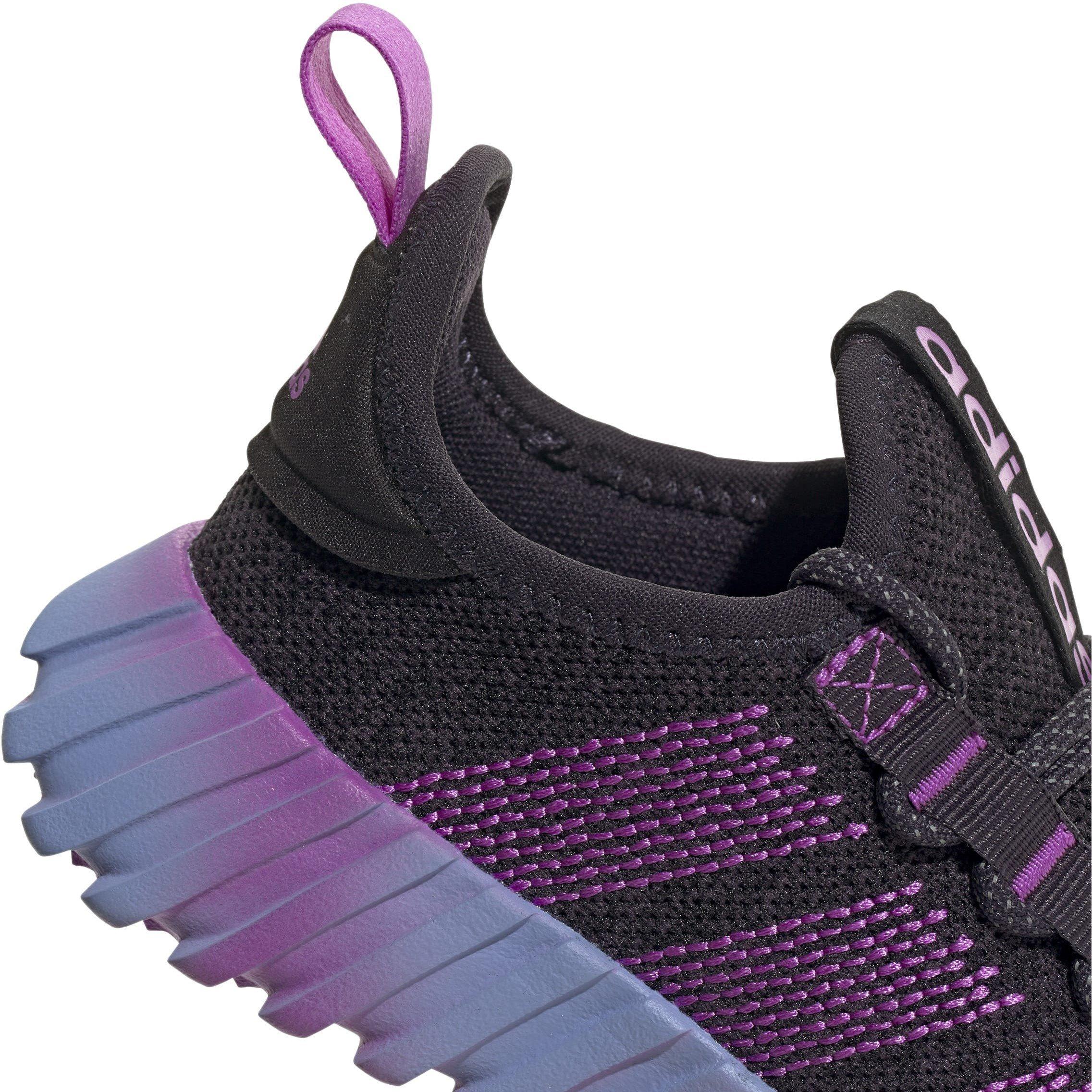 Schwarz/Lila - adidas - Kaptir Flow K Kids Trainers - 7