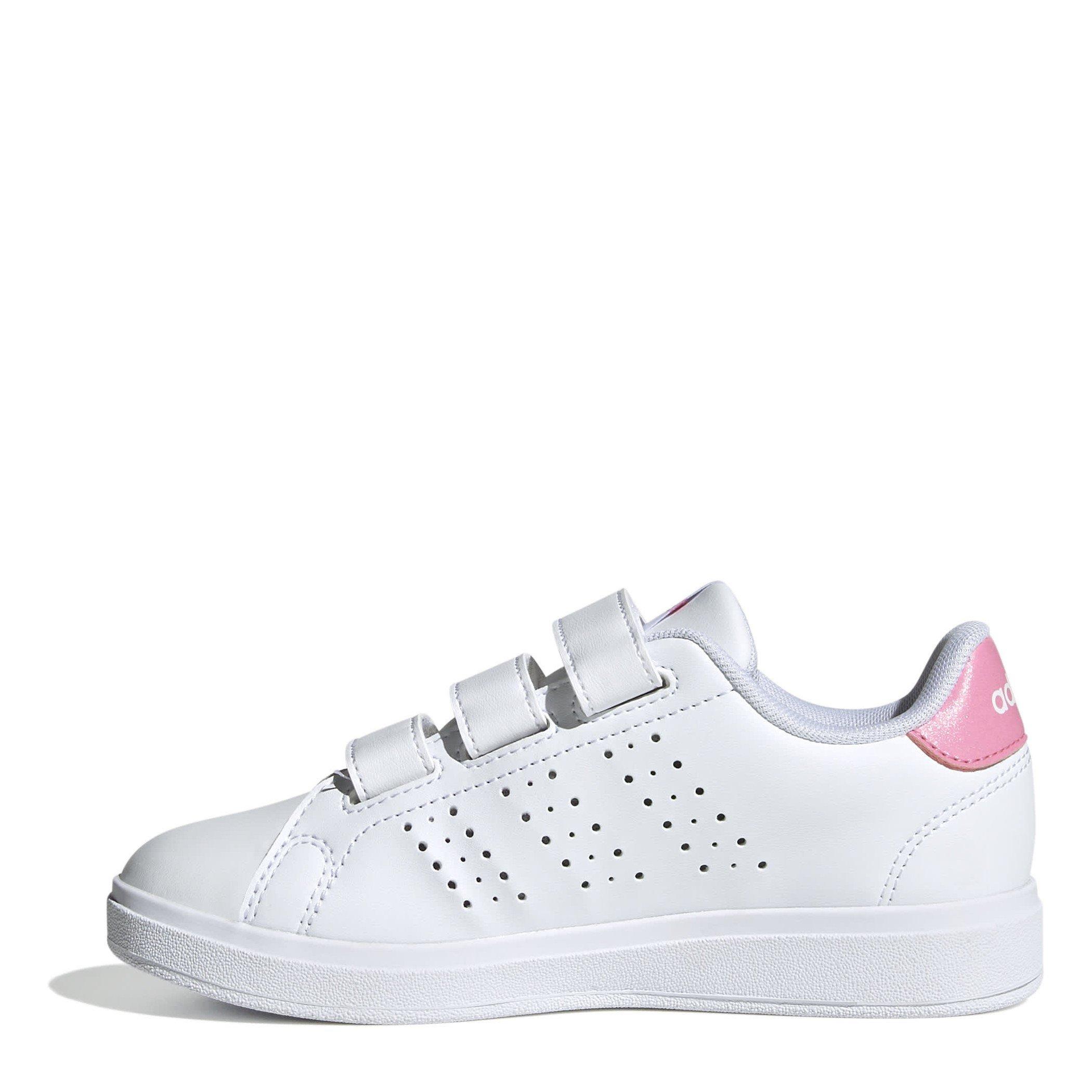 Weiß/Rosa - adidas - Advantage Base 2.0 Shoes Kids - 2