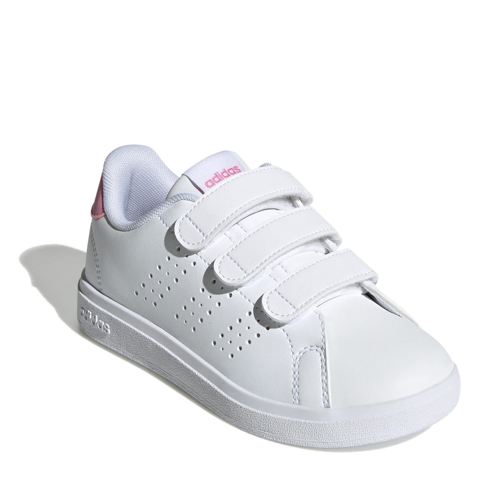 Weiß/Rosa - adidas - Advantage Base 2.0 Shoes Kids - 3