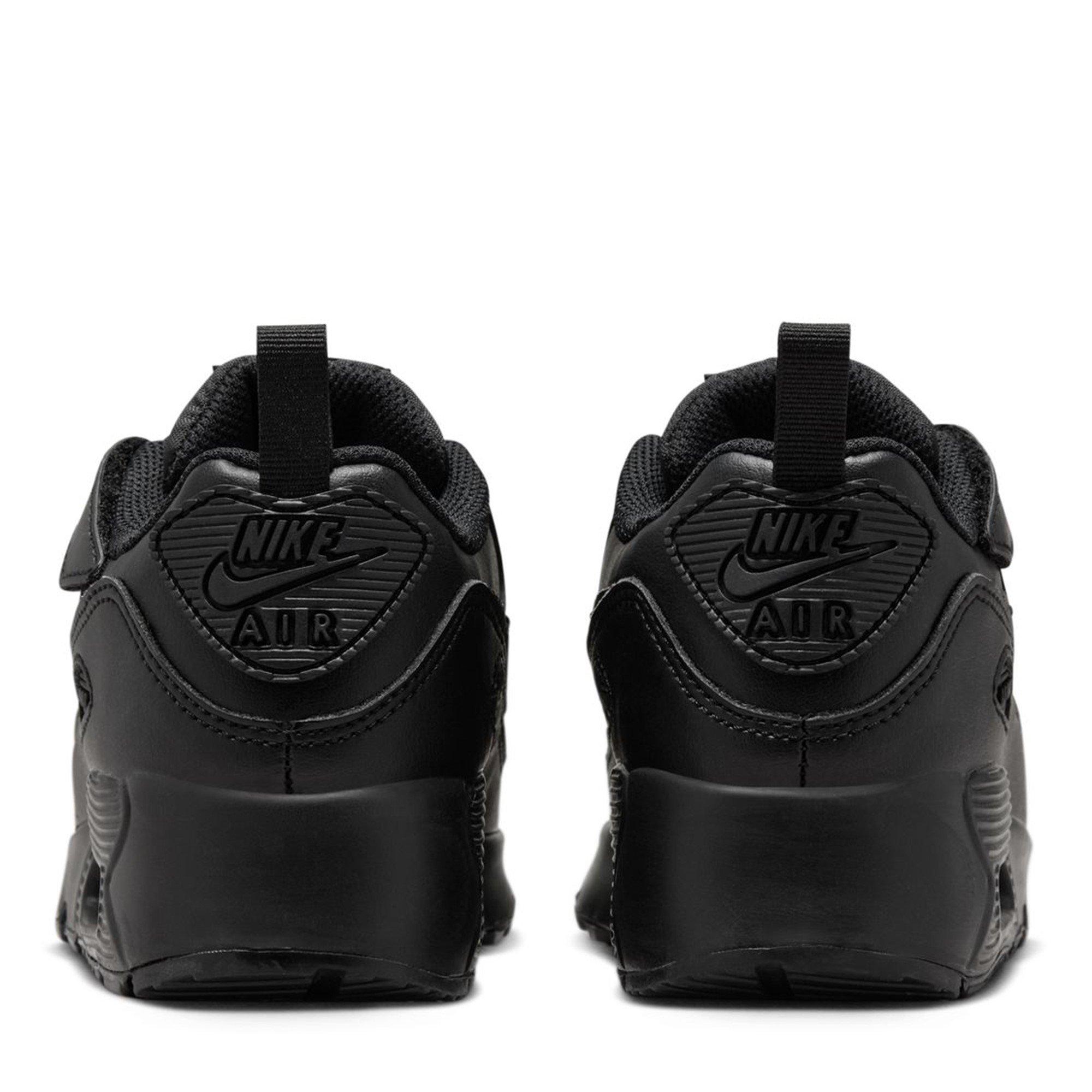 Trostruko crno - Nike - Air Max 90 EasyOn Little Kids' Shoes - 4