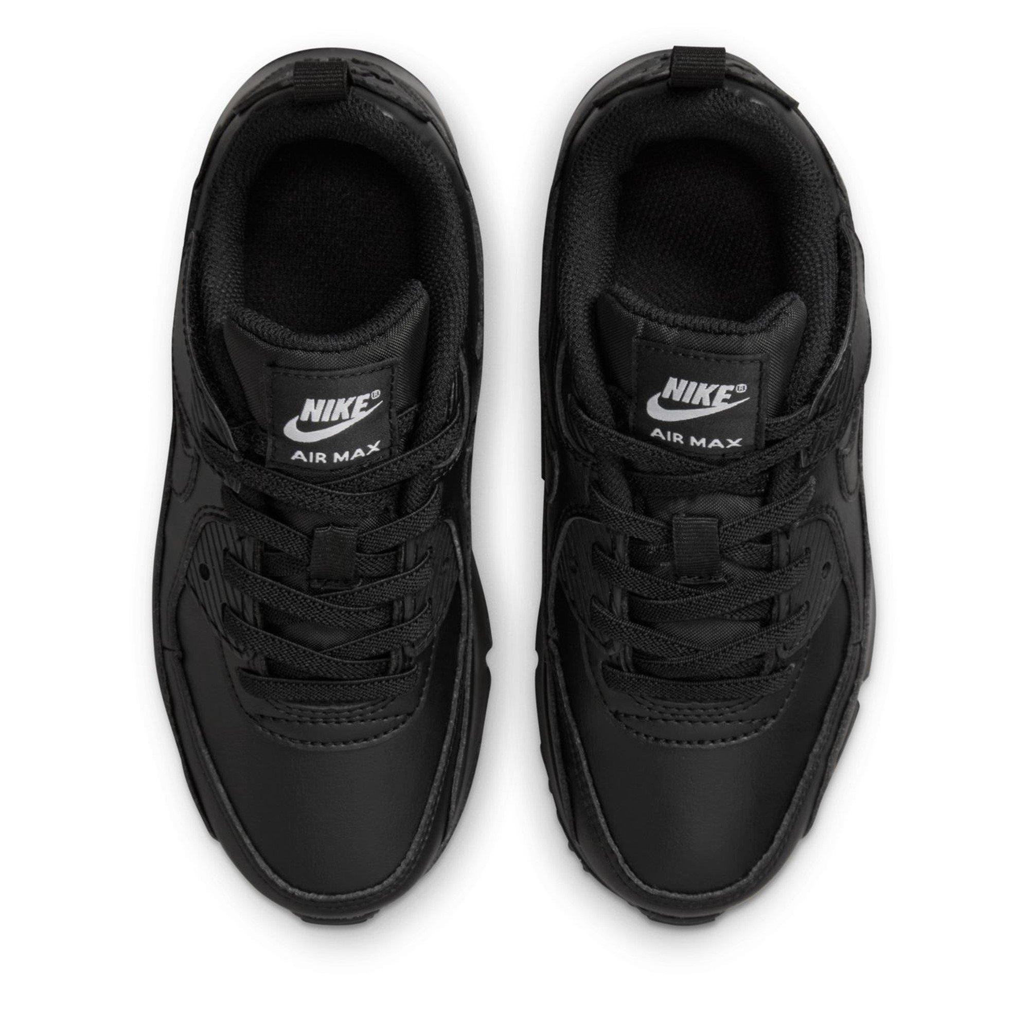 Trostruko crno - Nike - Air Max 90 EasyOn Little Kids' Shoes - 5