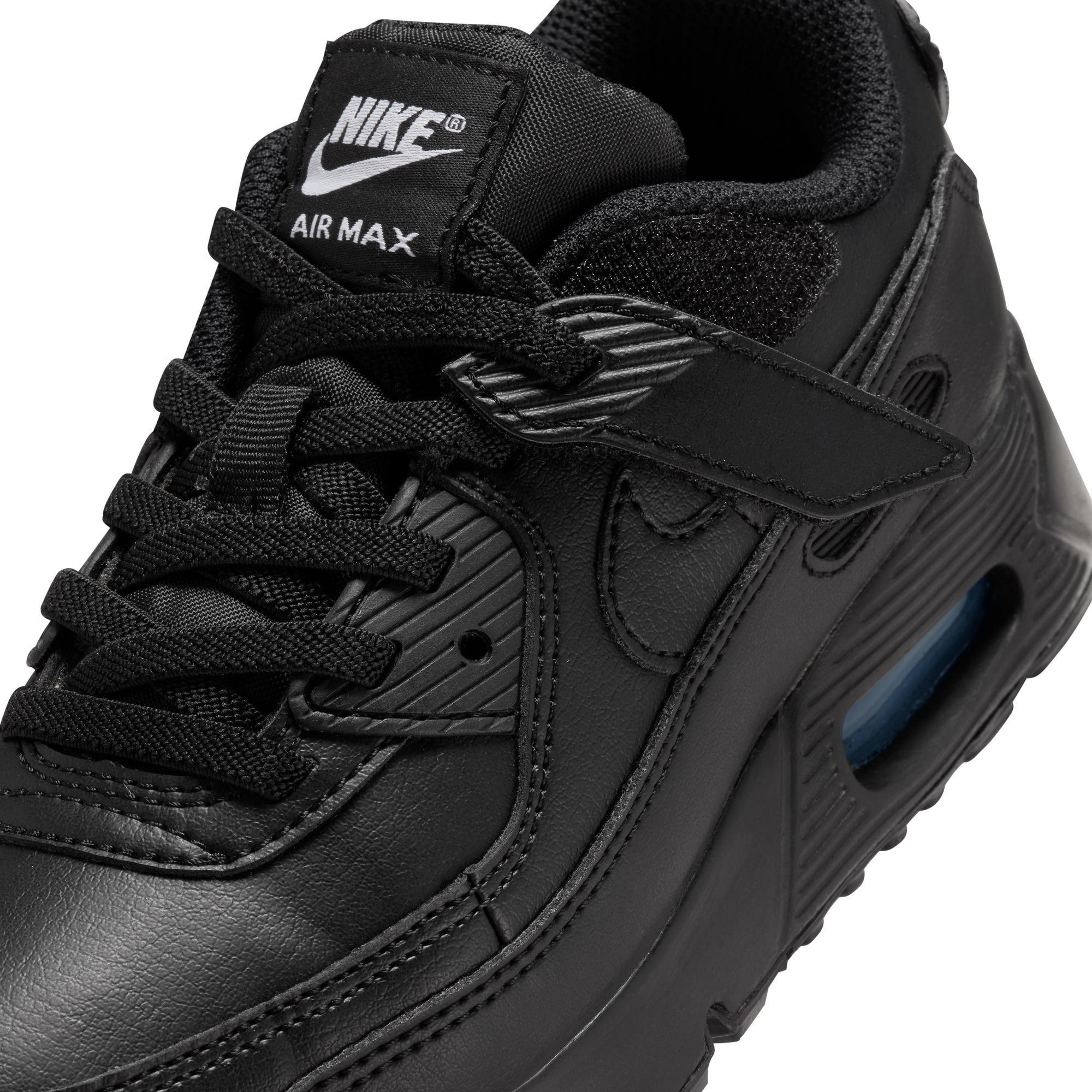 Trostruko crno - Nike - Air Max 90 EasyOn Little Kids' Shoes - 7