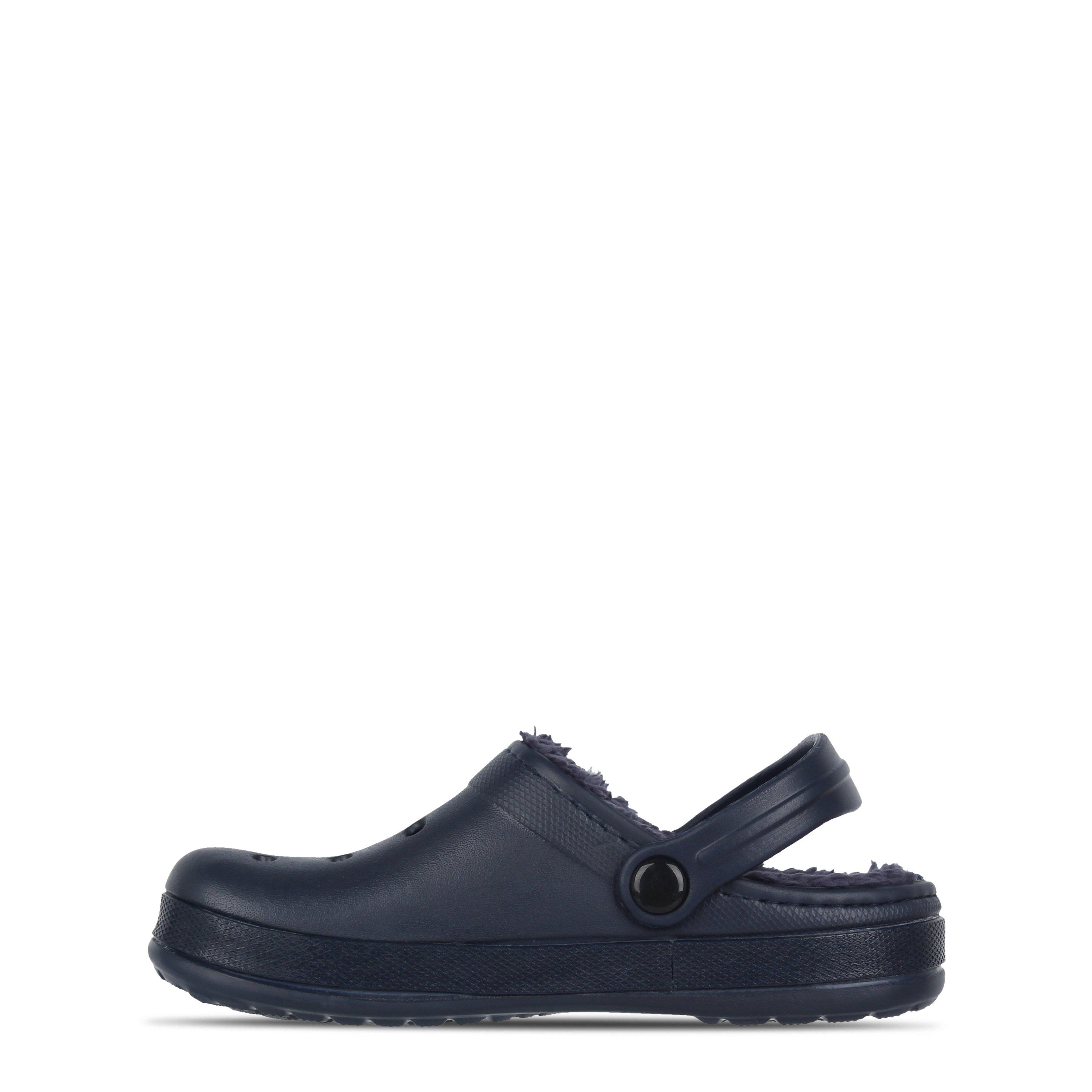 Marineblå - Hot Tuna - Kids' Fur Slider Slippers - 2