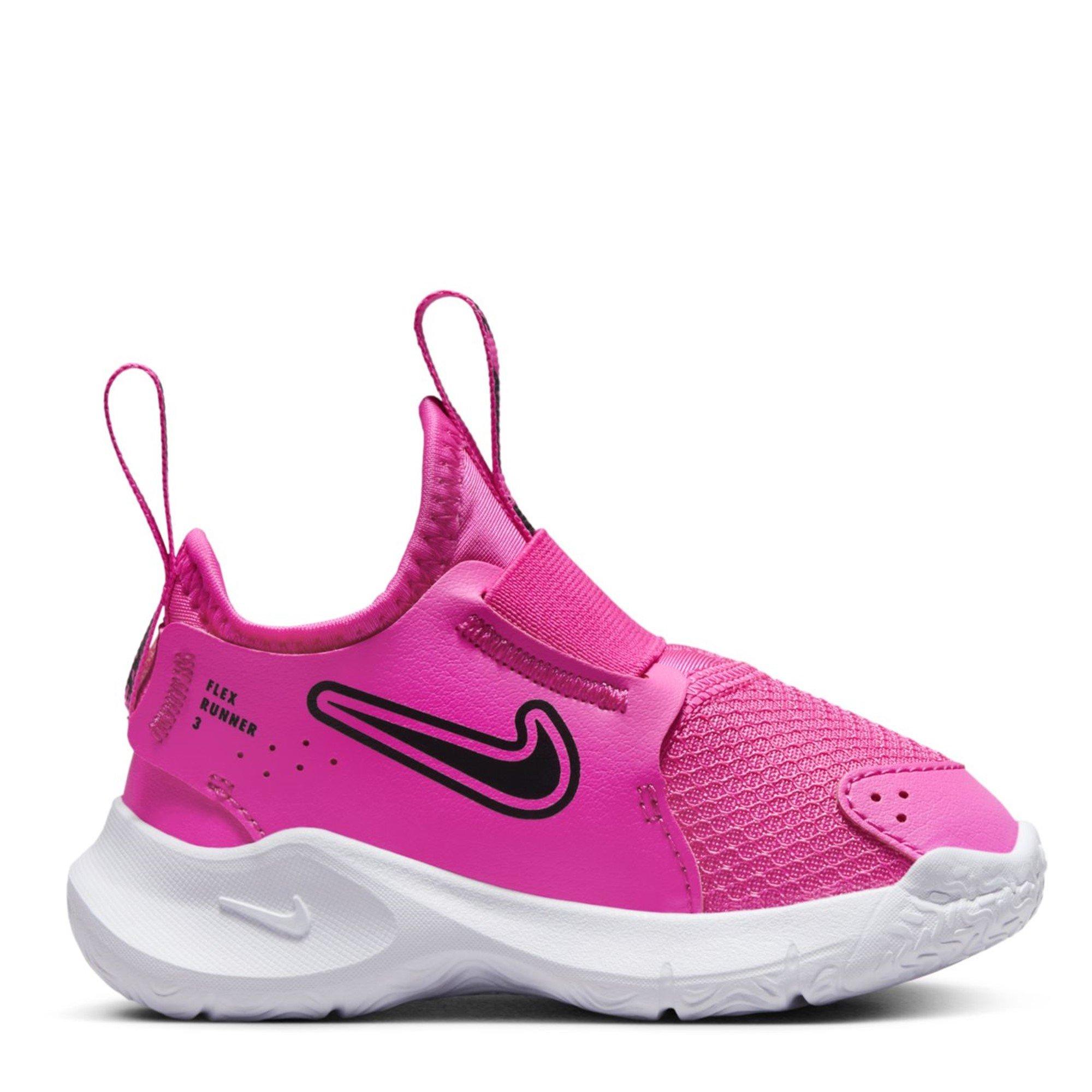 Laser Fushcia - Nike - Flex Runner 3 Baby/Toddler Shoes - 1