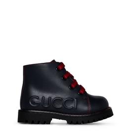 Gucci Logo Boots Infants