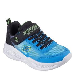 Skechers Skechers Lighted Gore & Strap Sneaker W Mult Light Up Trainers Boys