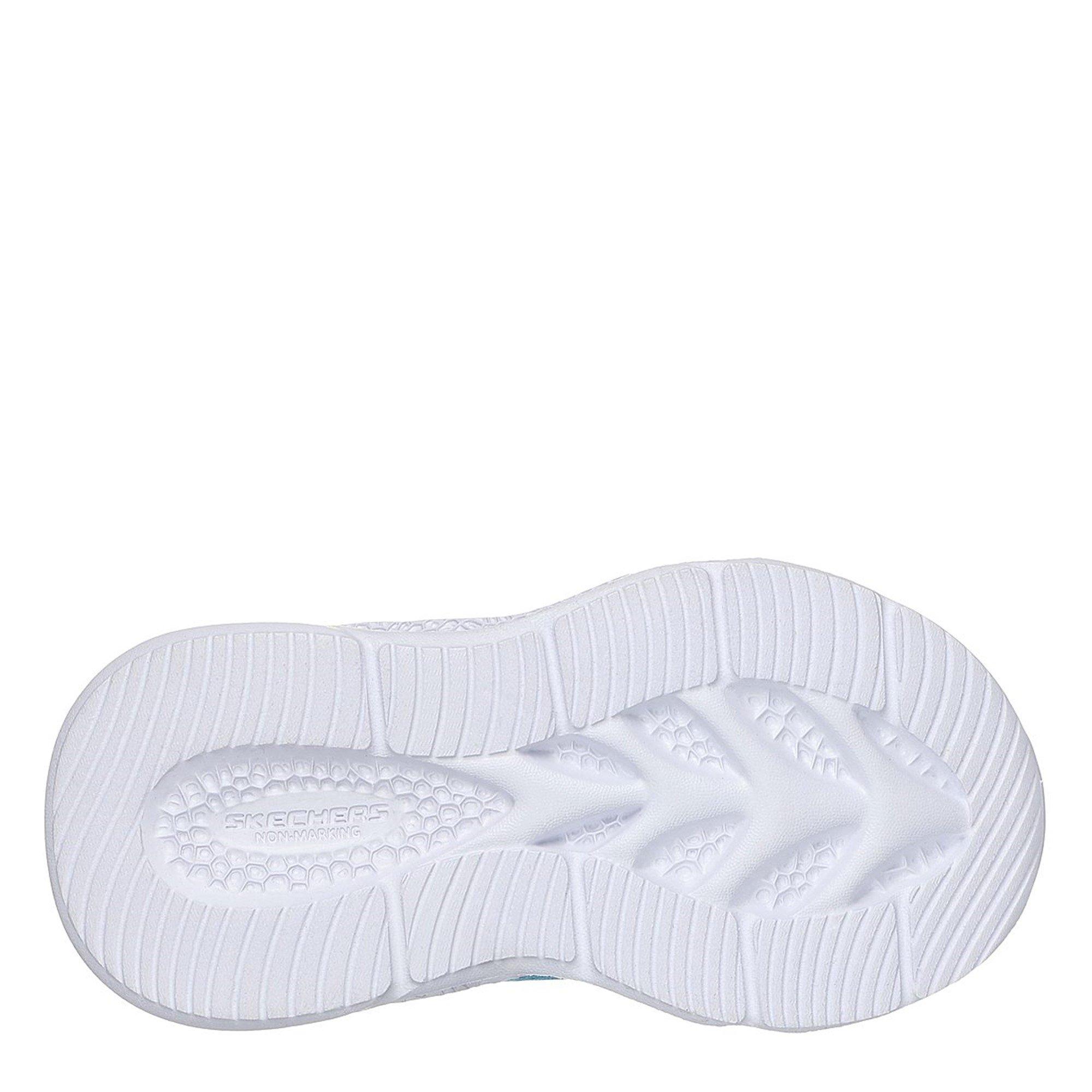 Blauw/Zwart - Skechers - Lighted Gore & Strap Sneaker W Mult Light Up Trainers Boys - 4