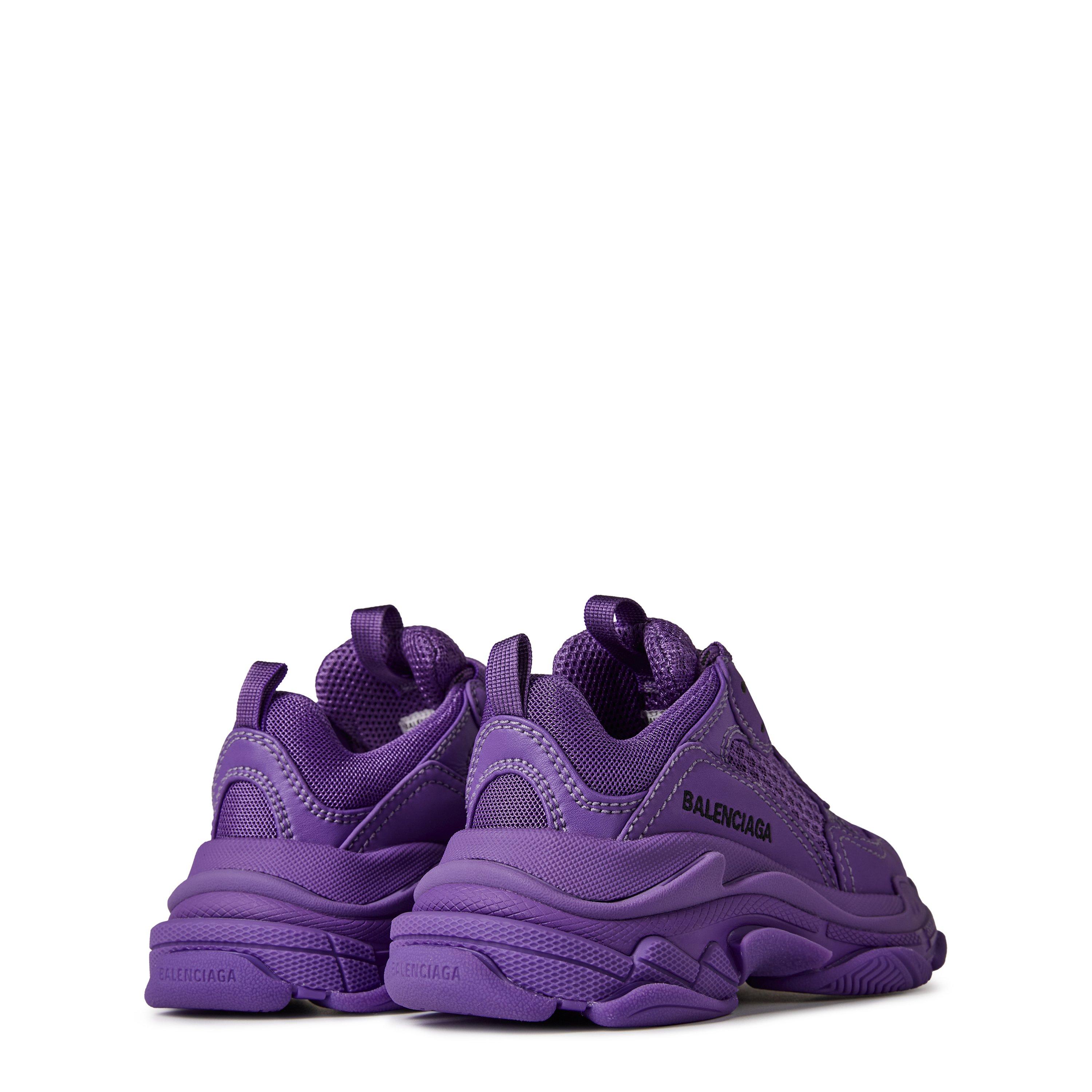 Purp/Blk - Balenciaga - Kids' Triple S Chunky Trainers - 4