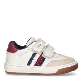 Tommy Hilfiger Flag Hook and Loop Sneakers Infants