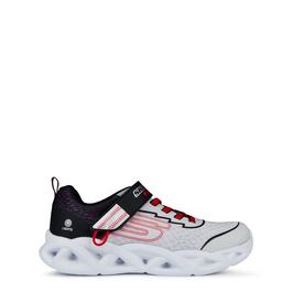 Skechers Skechers Lighted Gore & Strap Sneaker Low-Top Trainers Boys